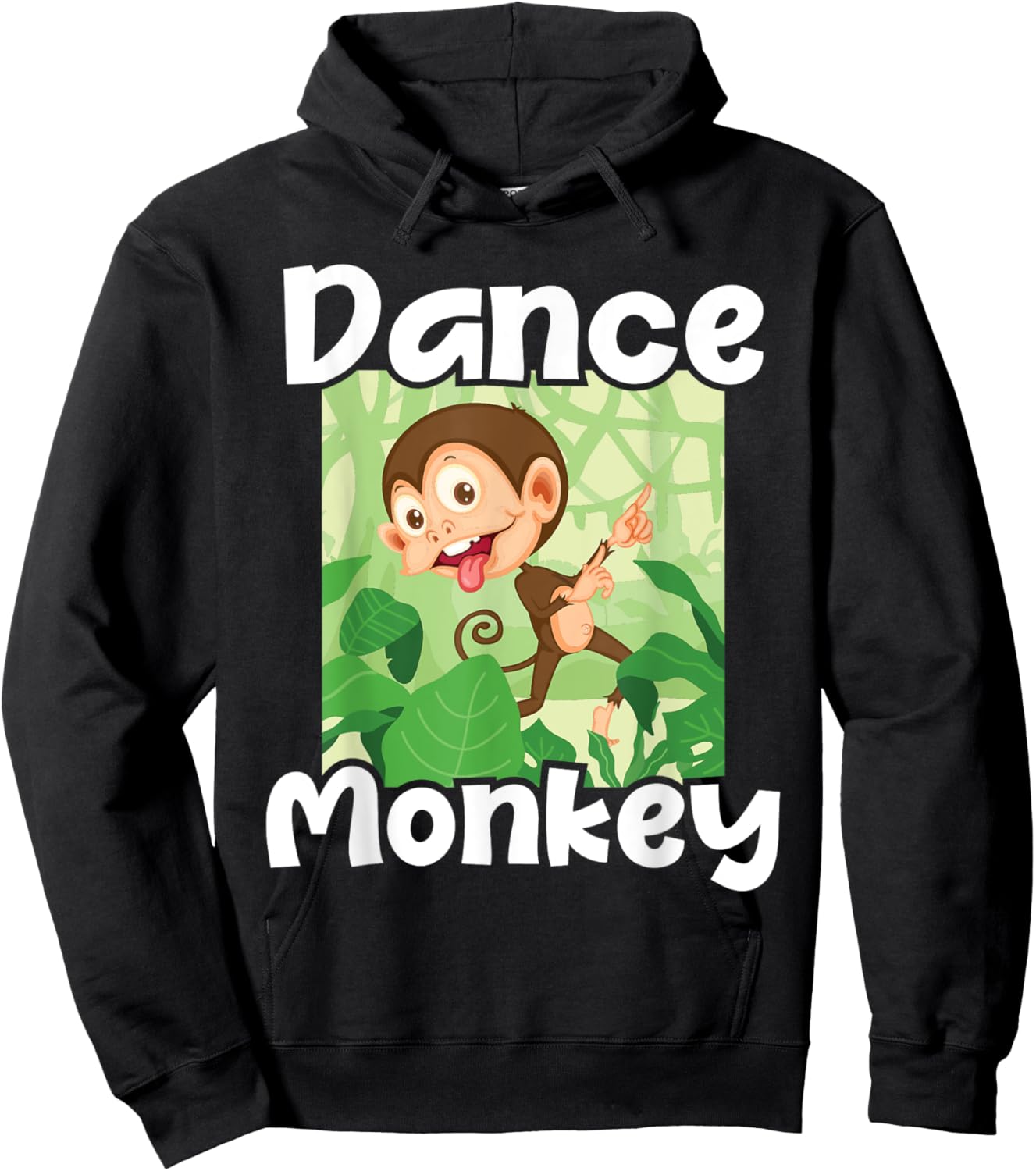 Dance Monkey - Disco Monkeys Primate Jungle Zoo Animal Lover Hoodie - Hoodie | Black