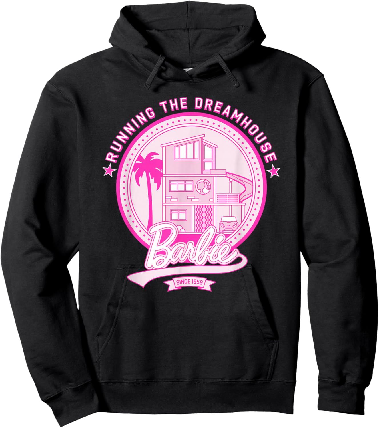 Barbie - Running the Dreamhouse Hoodie - Hoodie | Black