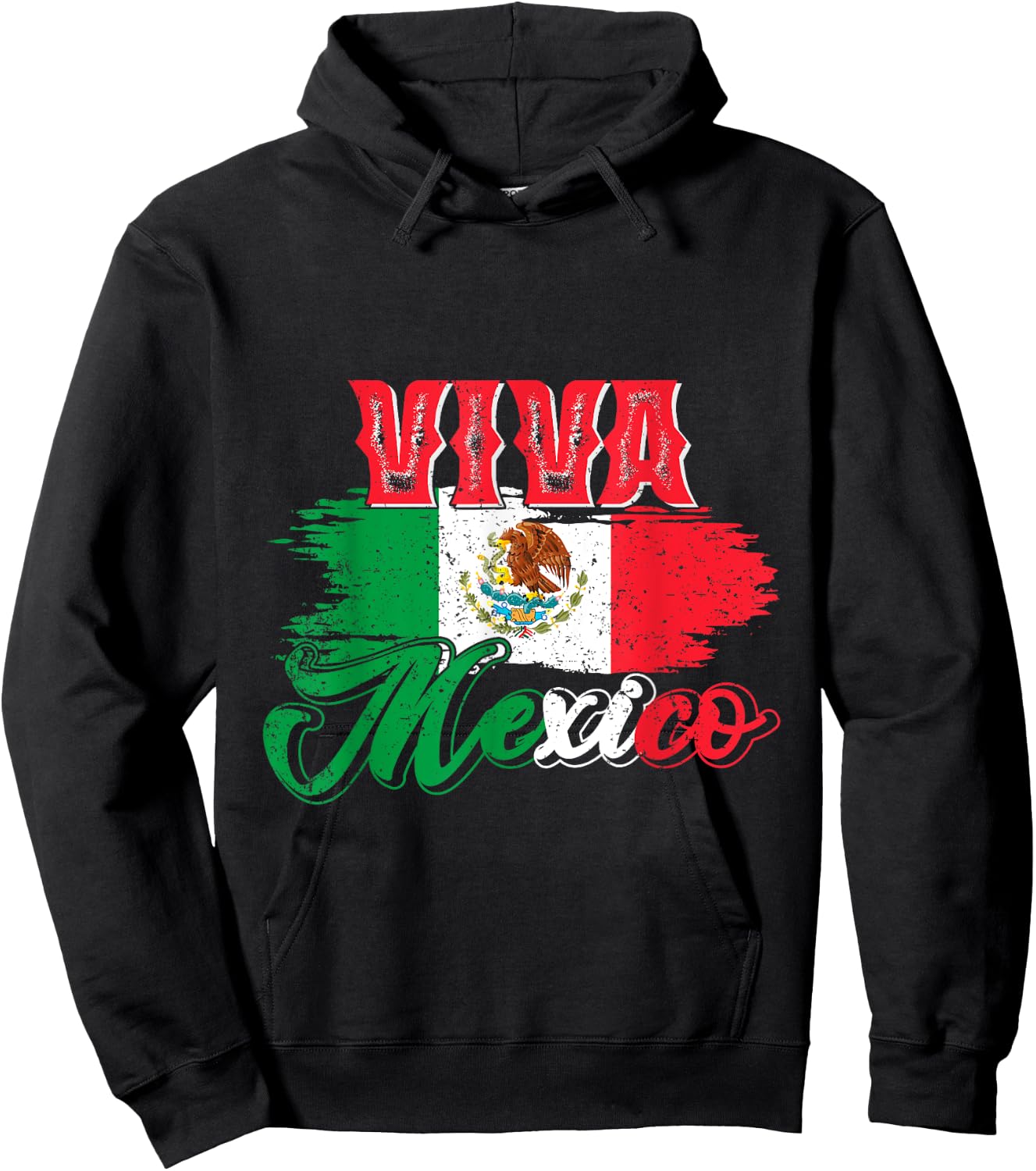 Viva Mexico Hoodie - Hoodie | Black