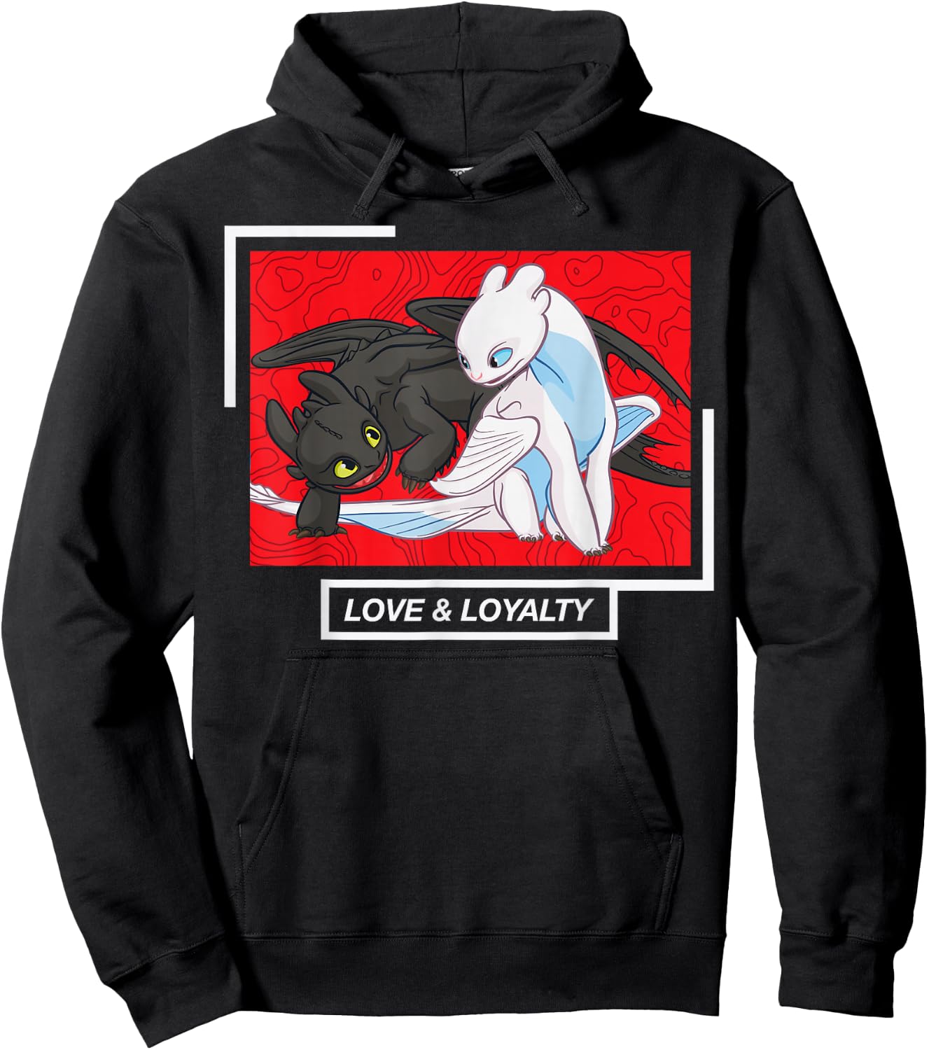 How to Train Your Dragon 3 Hidden World Tooth Fury Swoon Hoodie - Hoodie | Black