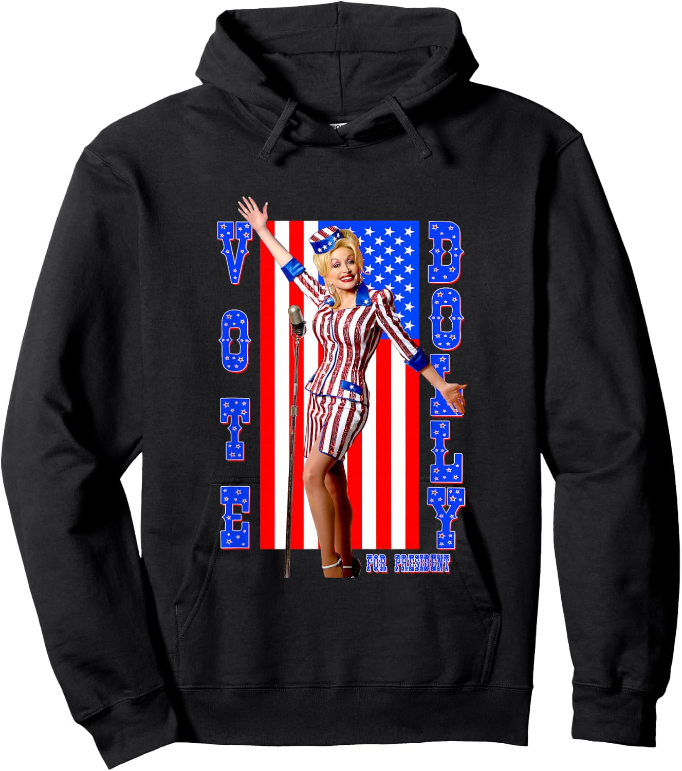 Dolly Parton for President Hoodie - Hoodie | Black
