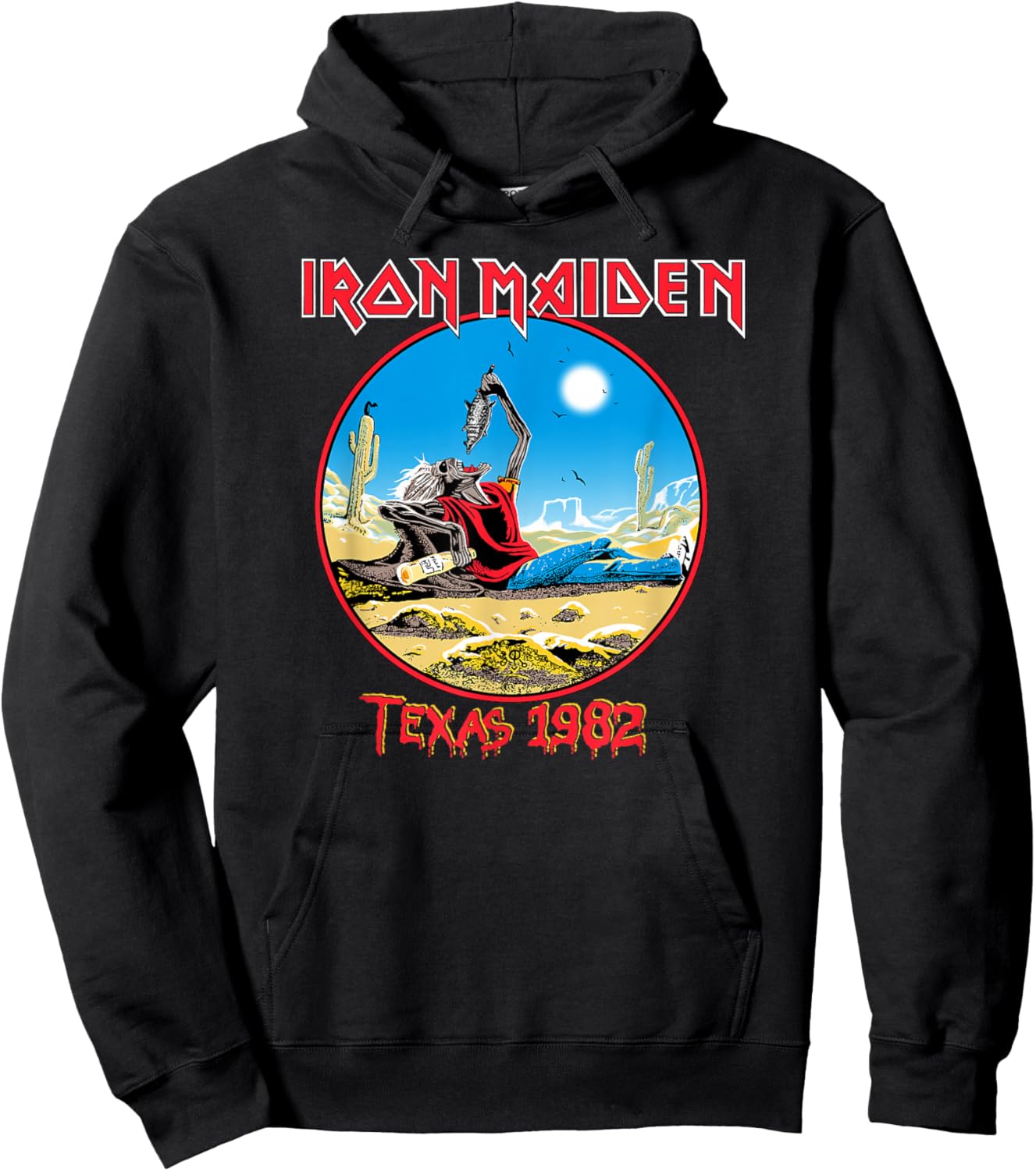 Iron Maiden - Beast Tames Texas Hoodie - Hoodie | Black