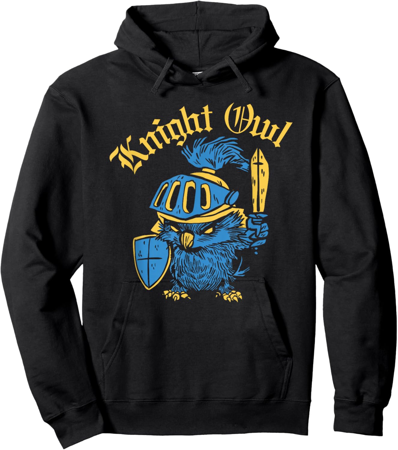 Renaissance Festival, Knight's Owl, Ren Faire for Children Hoodie - Hoodie | Black