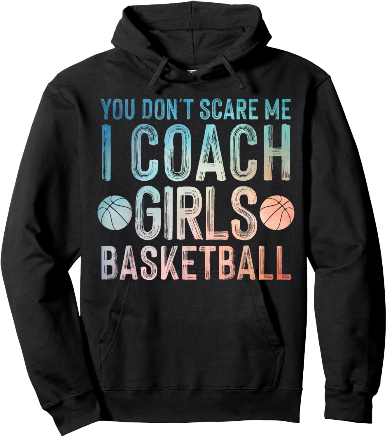 Funny Basketball Coaching Men Women Team Trainer Instructor Hoodie - Hoodie | Black