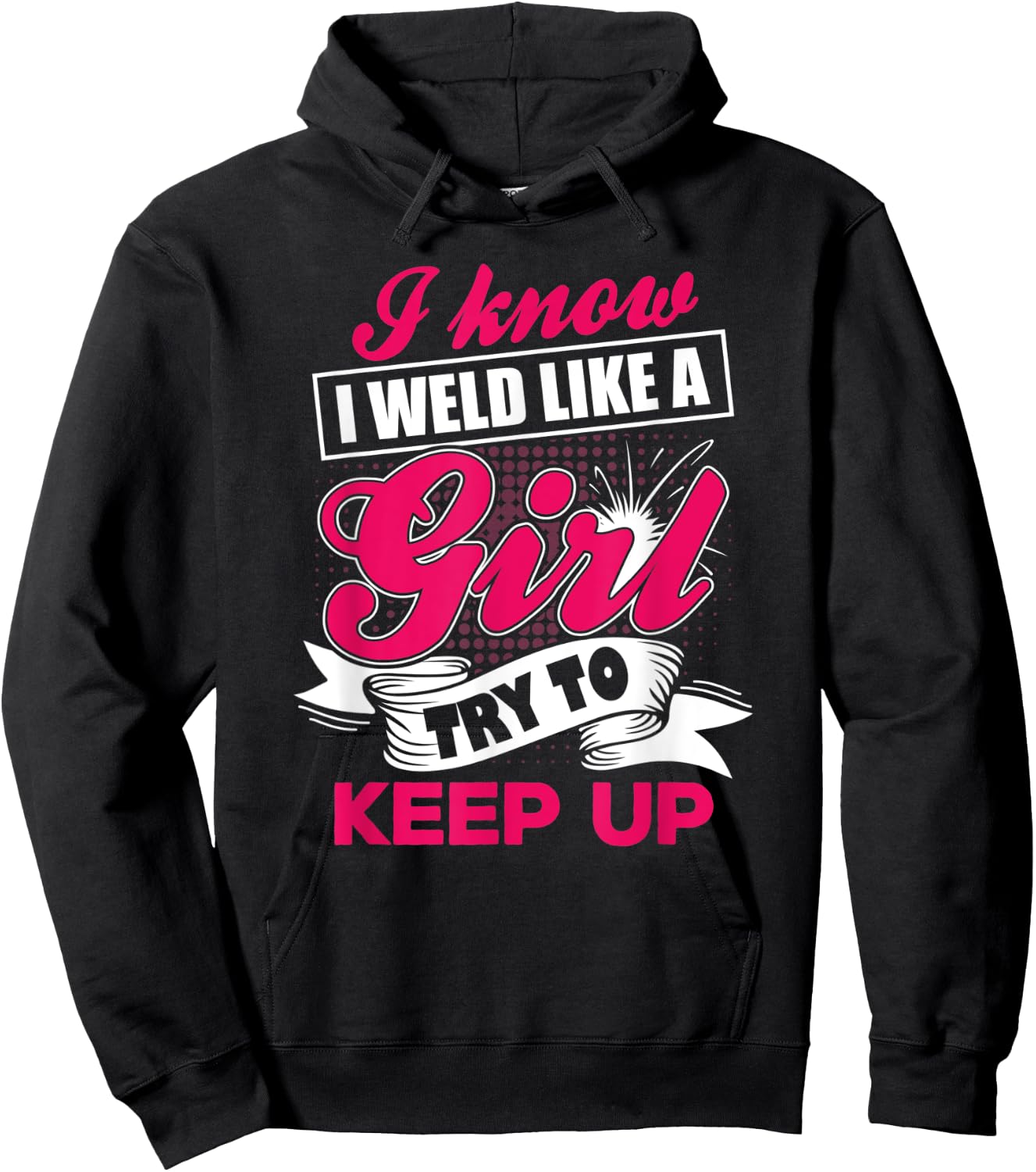 Welding Outfit For Welder Ironworker. Women Hoodie - Hoodie | Black