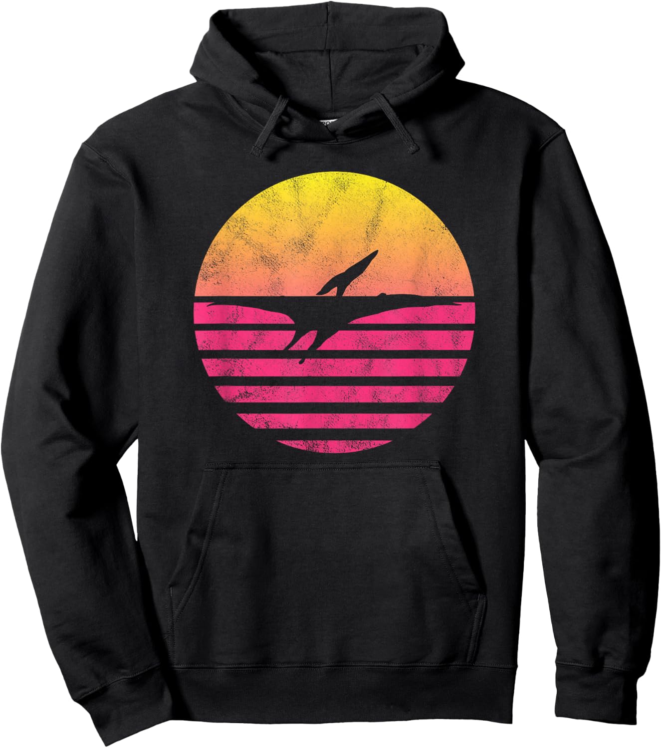 Classic Pterodactyl Gift Hoodie - Hoodie | Black