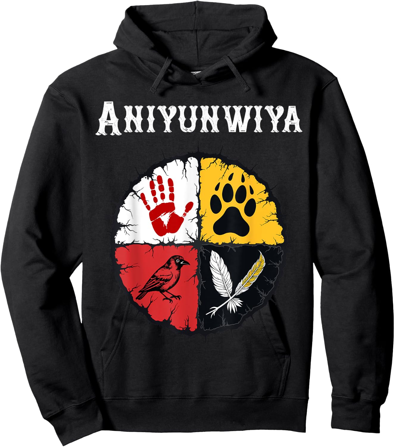 Medicine Wheel Hoodie - Hoodie | Black