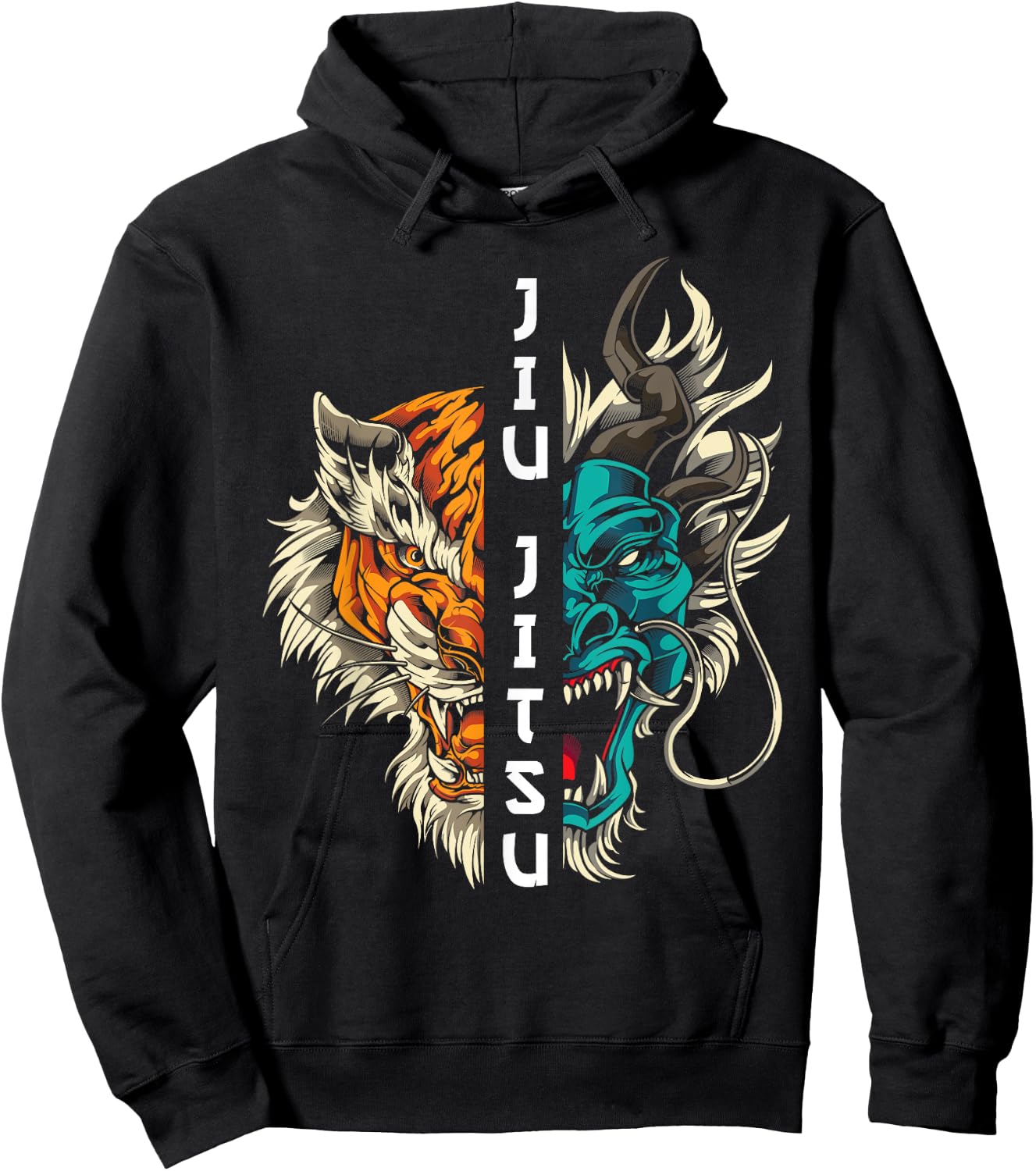Jiu Jitsu and Grappling Hoodie - Hoodie | Black