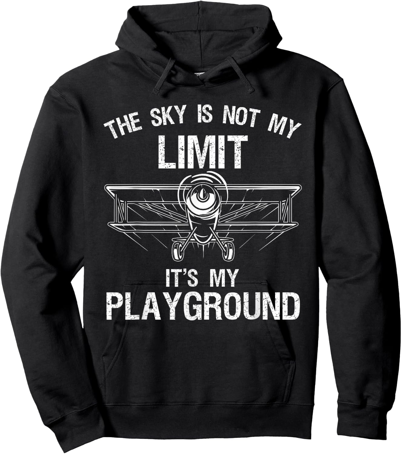 Funny Pilot Design Women Aviation Airplane Pilot Hoodie - Hoodie | Black