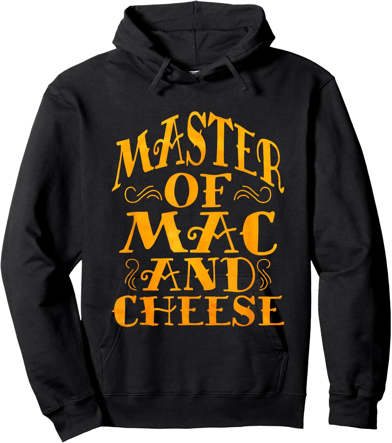 Master OF Mac N Cheese Funny Grilled Cheese Hoodie - Hoodie | Black