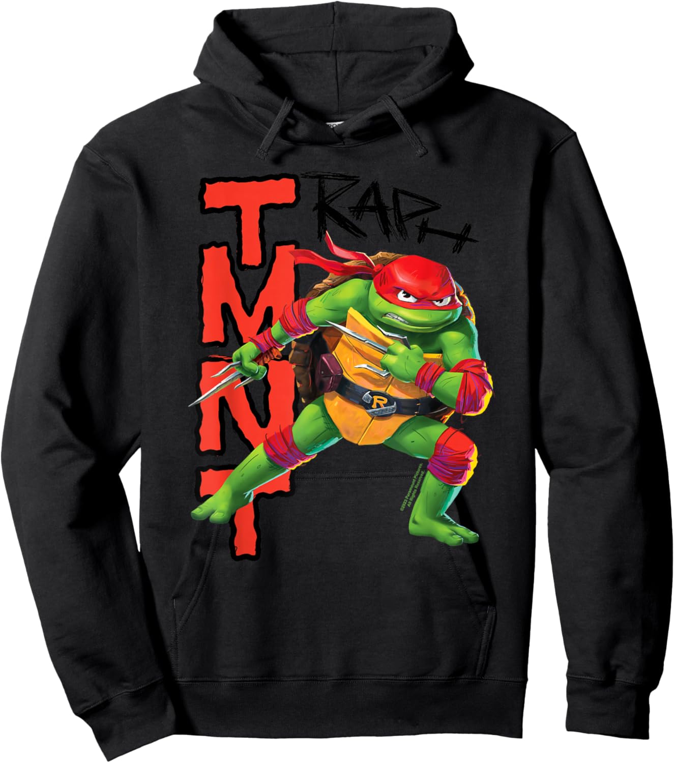 Teenage Mutant Ninja Turtles: Mutant Mayhem Raph Hoodie - Hoodie | Black