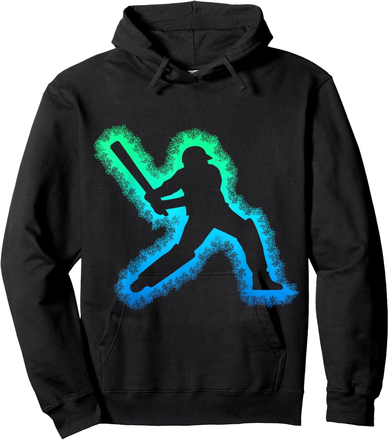 Cricket Boys Kids Men Youth Hoodie - Hoodie | Black