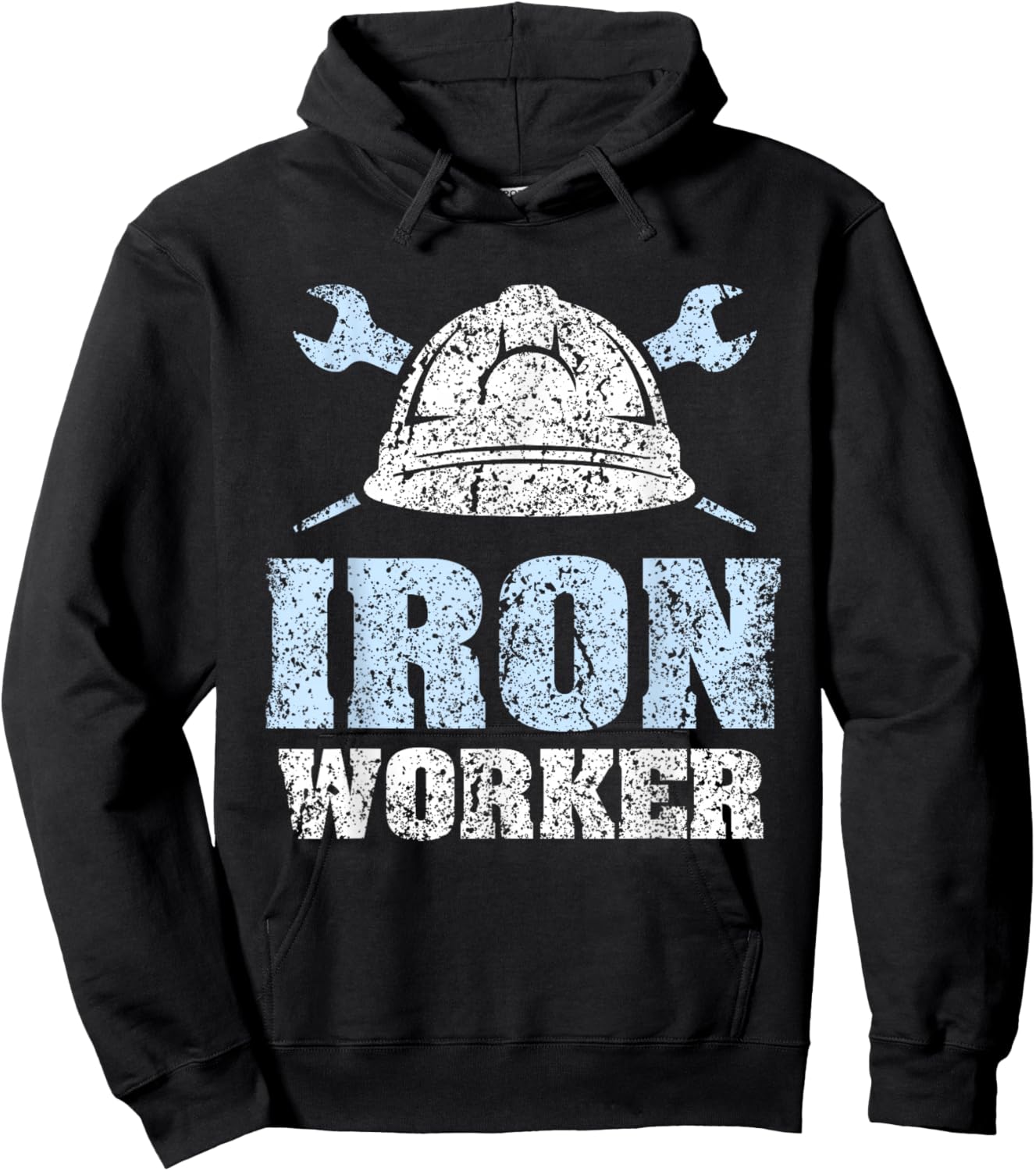 Ironworker Steel Construction Engineer Steel Construction Iron Worker Hoodie - Hoodie | Black