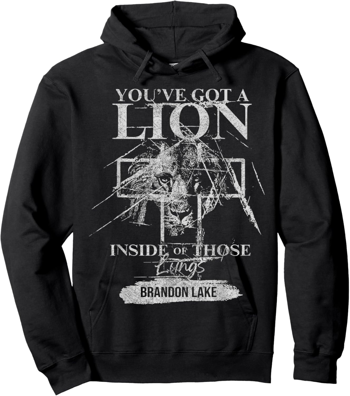 Let Your Lion Out Brandon Lake Merch Praise Jesus Hoodie - Hoodie | Black