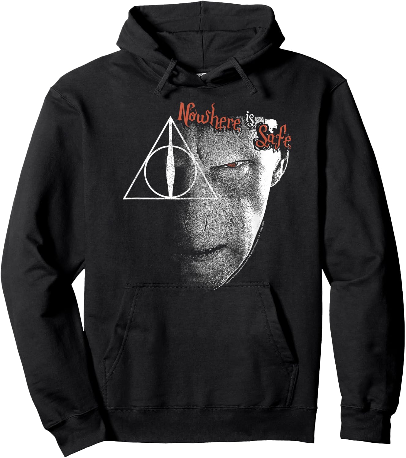 Harry Potter Voldemort Nowhere Is Safe Hoodie - Hoodie | Black