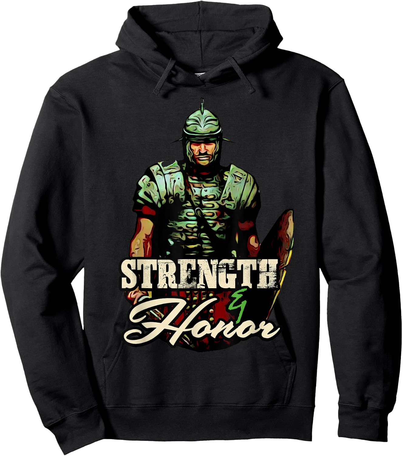 Senatus Populusque Romanus Apparel Roman Empire Honor Legionary Hoodie - Hoodie | Black