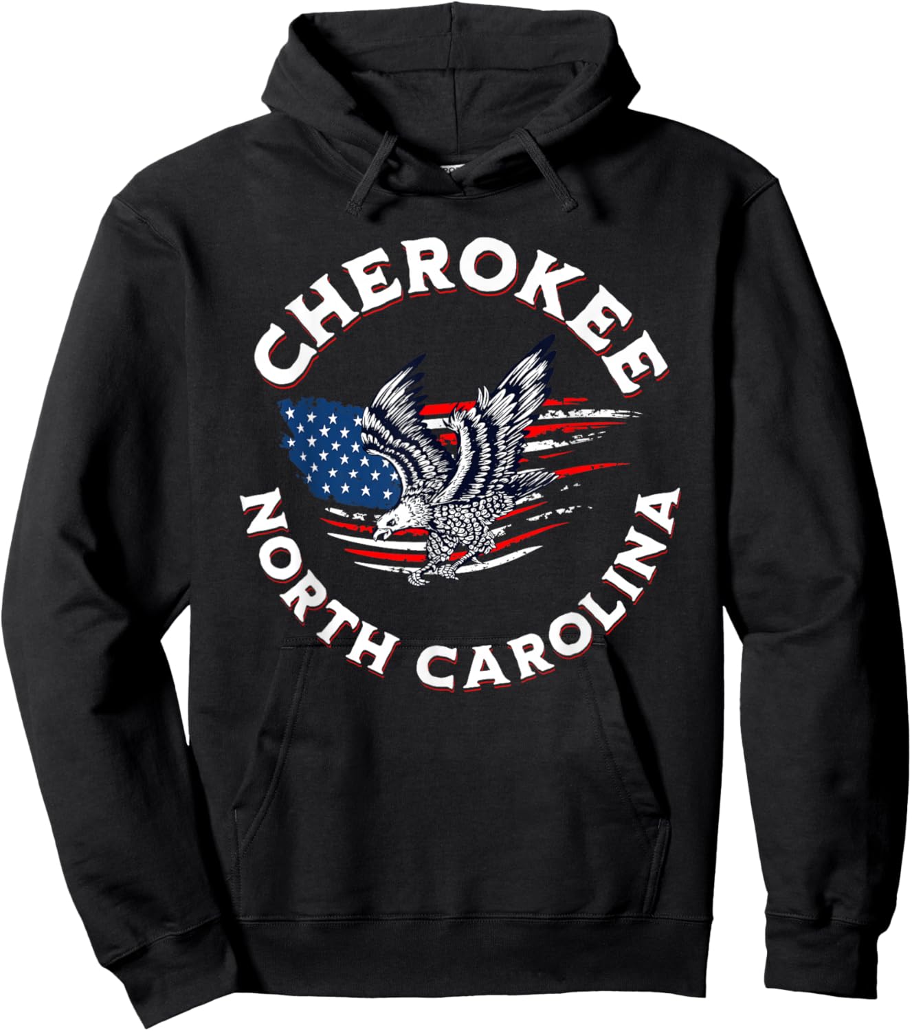 Cherokee NC Hoodie - Hoodie | Black