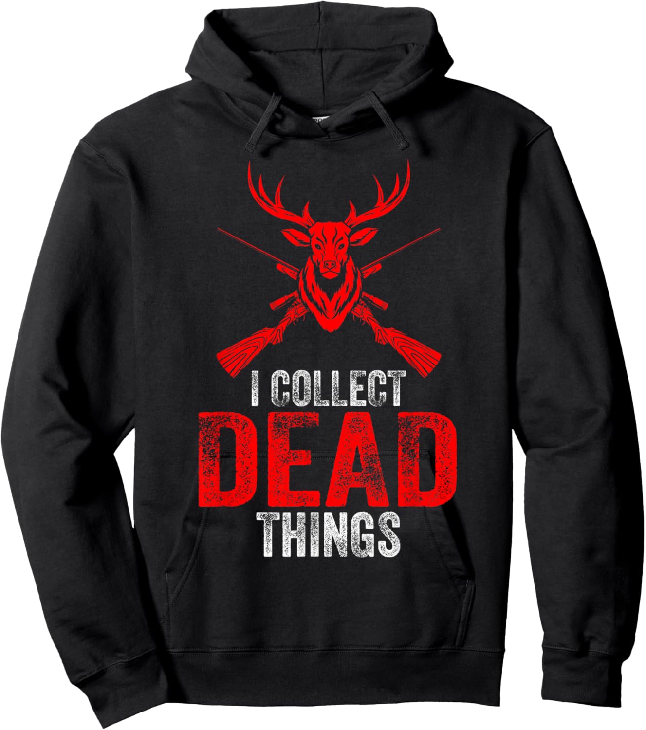 I Collect Dead Things Taxidermy Funny Men Women Taxidermist Hoodie - Hoodie | Black