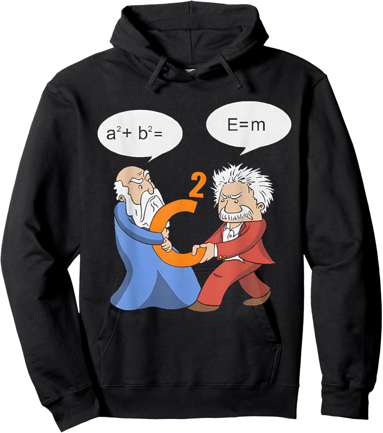 A2 B2 E MC Funny Scientist Hoodie - Hoodie | Black