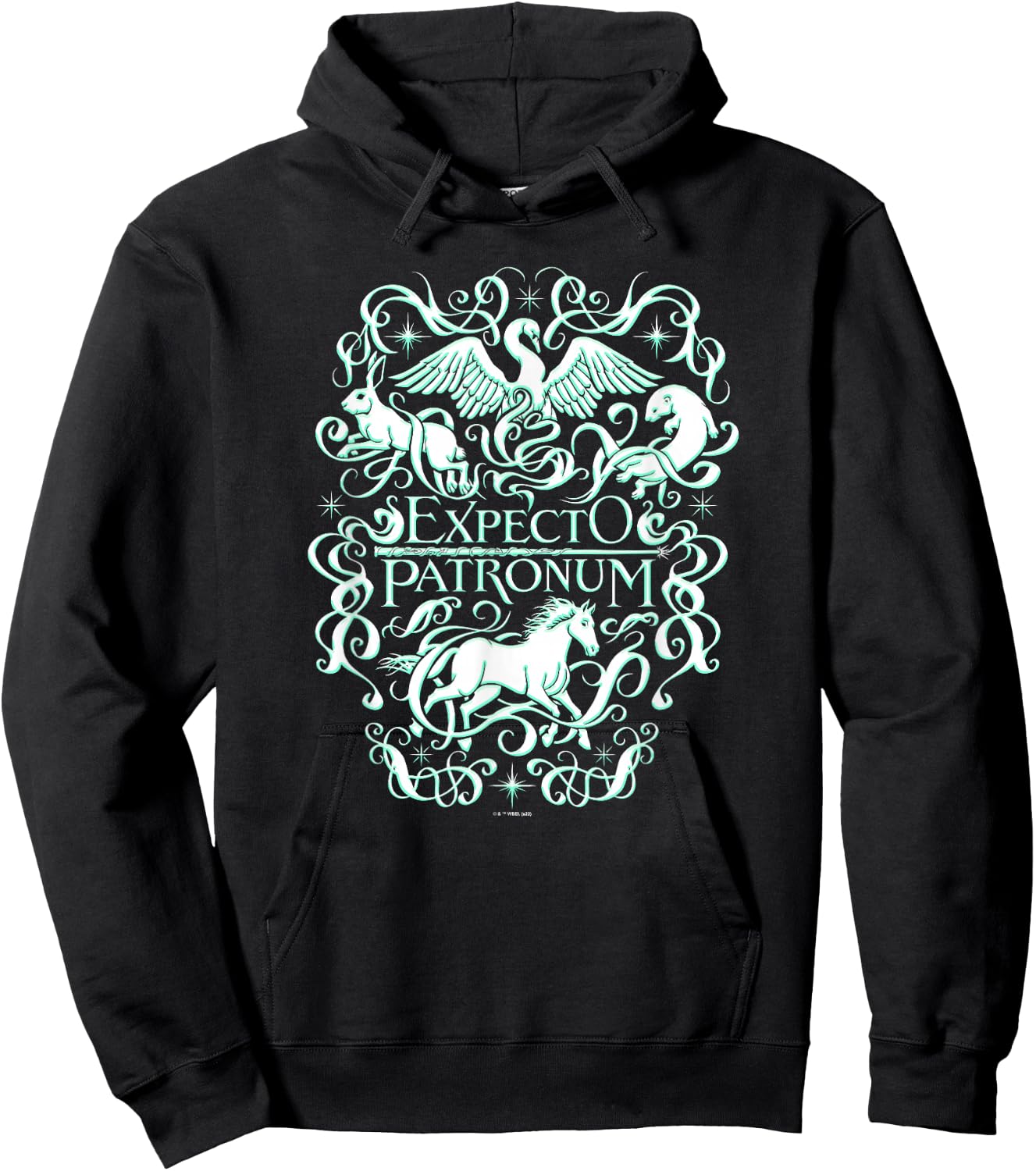 Harry Potter Expecto Patronum Animal Guide Hoodie - Hoodie | Black