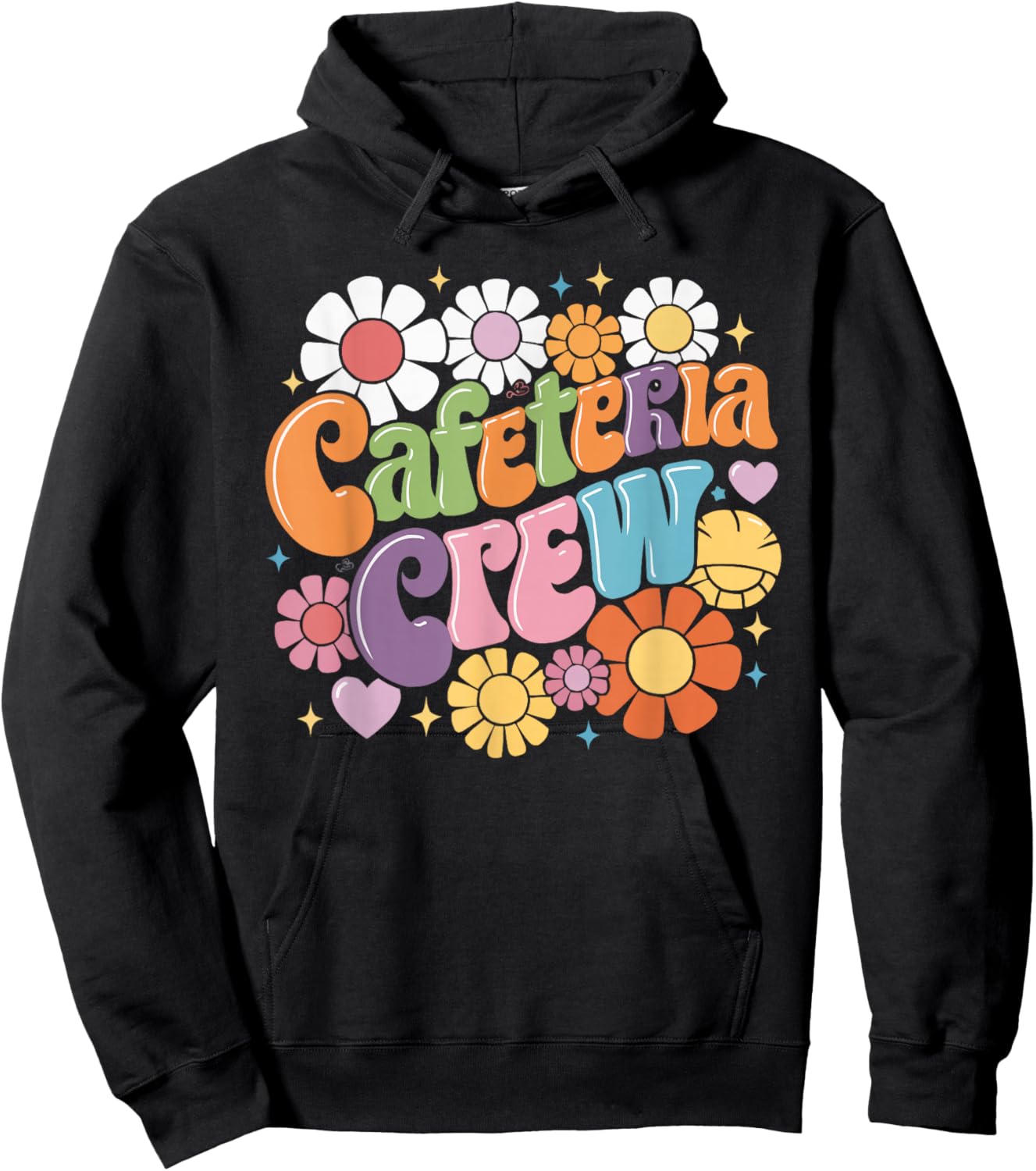 Cafeteria Manager Food Service Lunch Lady Cafeteria Worker Hoodie - Hoodie | Black