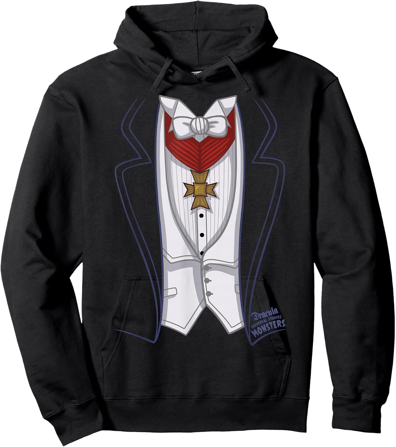 Universal Monsters Dracula Costume Hoodie - Hoodie | Black
