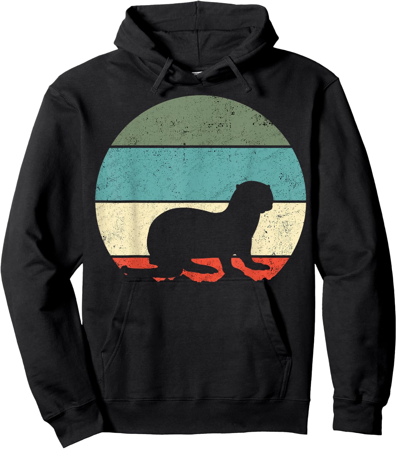 River Otter Hoodie - Hoodie | Black