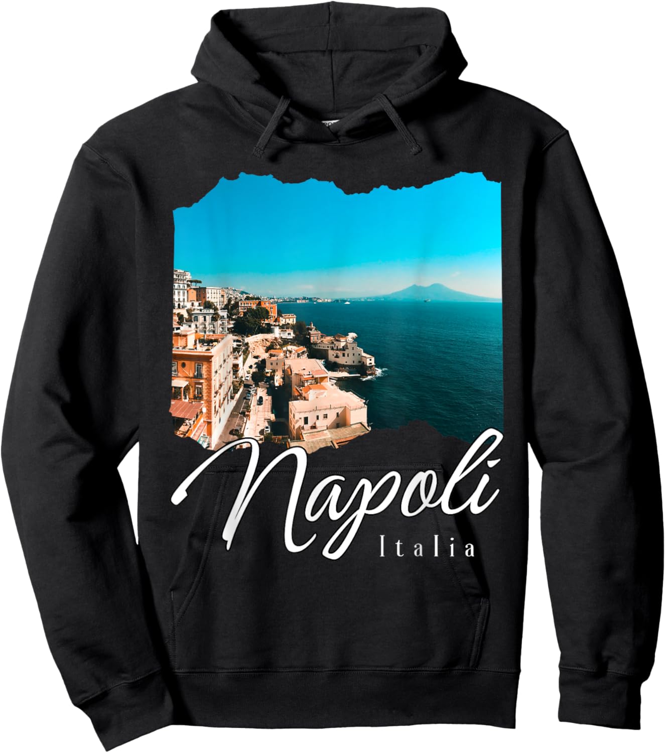 Napoli Italia / Naples Italy / Naples Hoodie - Hoodie | Black