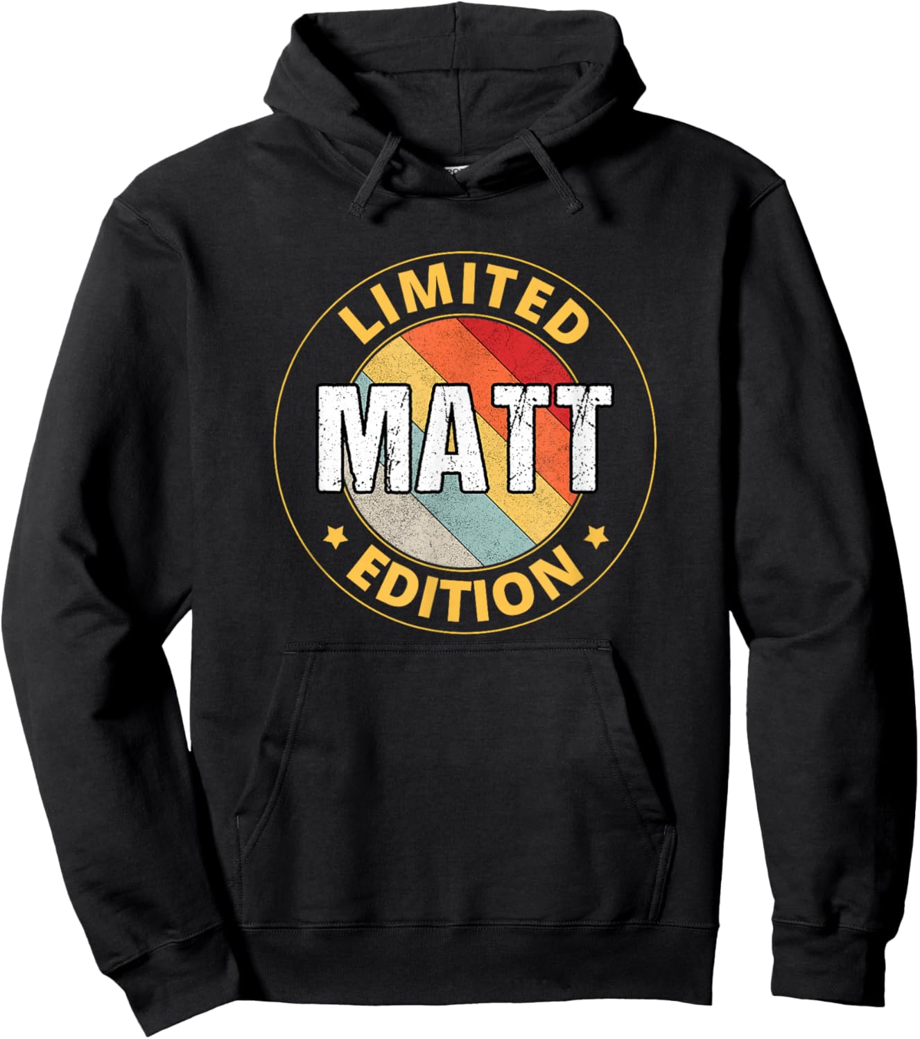 Matt Name Hoodie - Hoodie | Black
