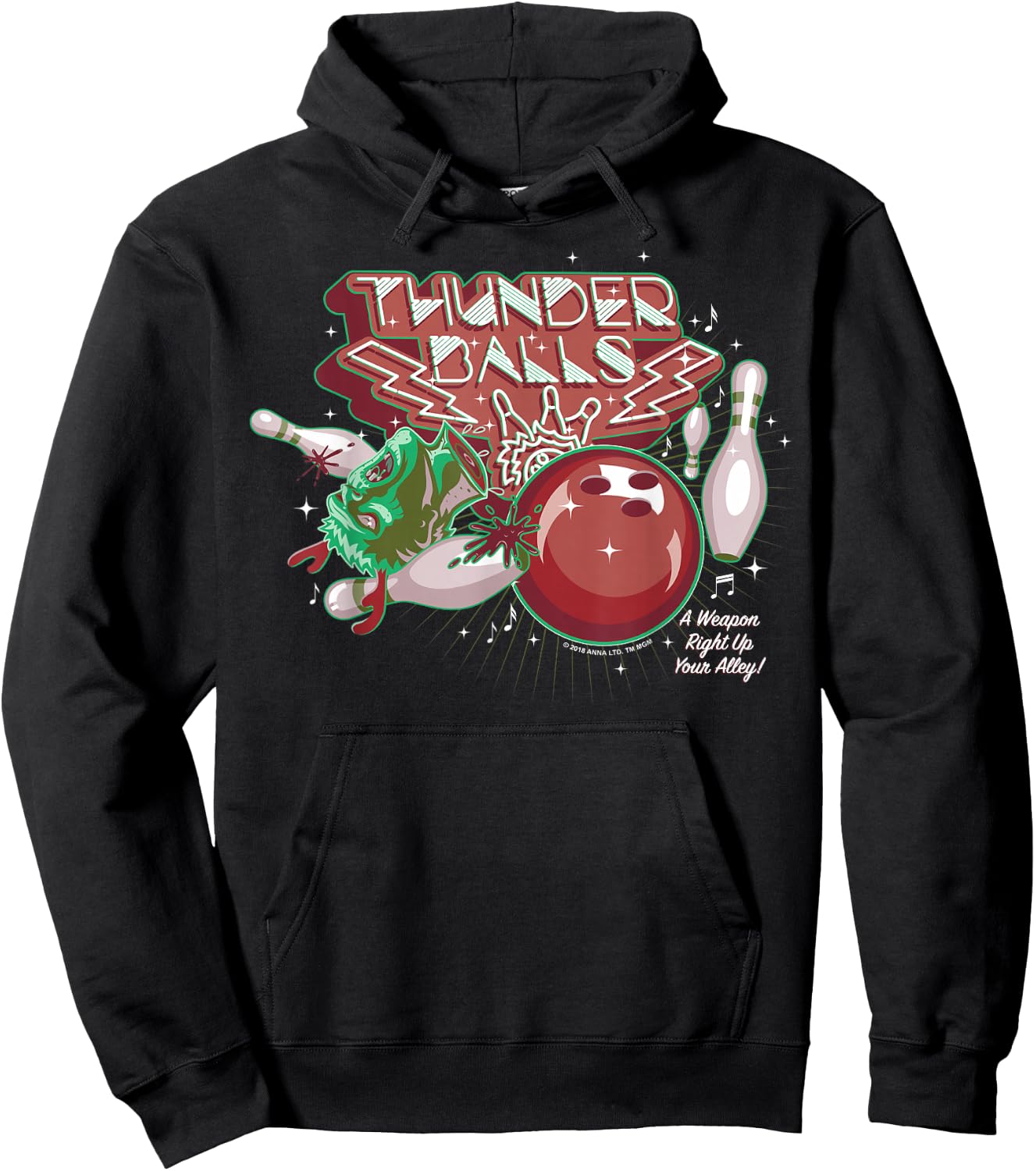 Anna and the Apocalypse Thunder Balls Hoodie - Hoodie | Black
