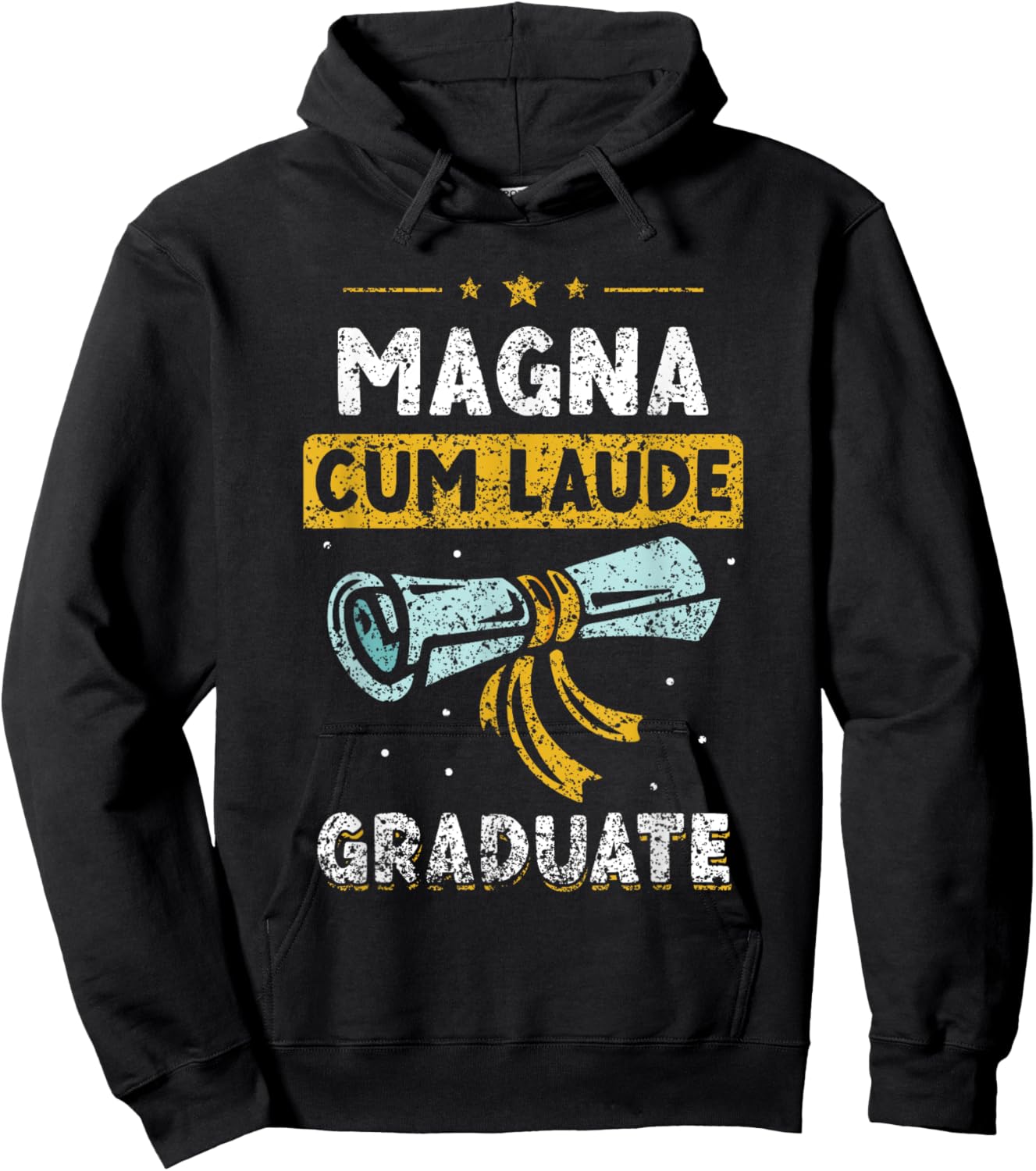 Magna Cum Laude Graduate Family Graduation Graduates Hoodie - Hoodie | Black