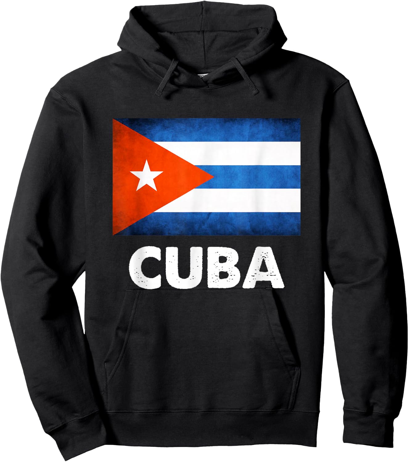 Cuba Flag Hoodie - Hoodie | Black