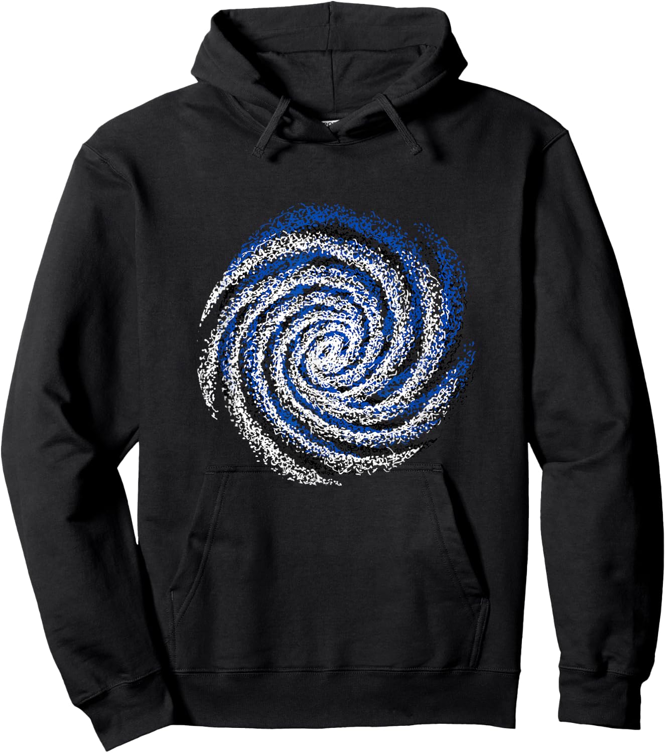 Spiral Swirl Space Galaxy Nebula Hoodie - Hoodie | Black