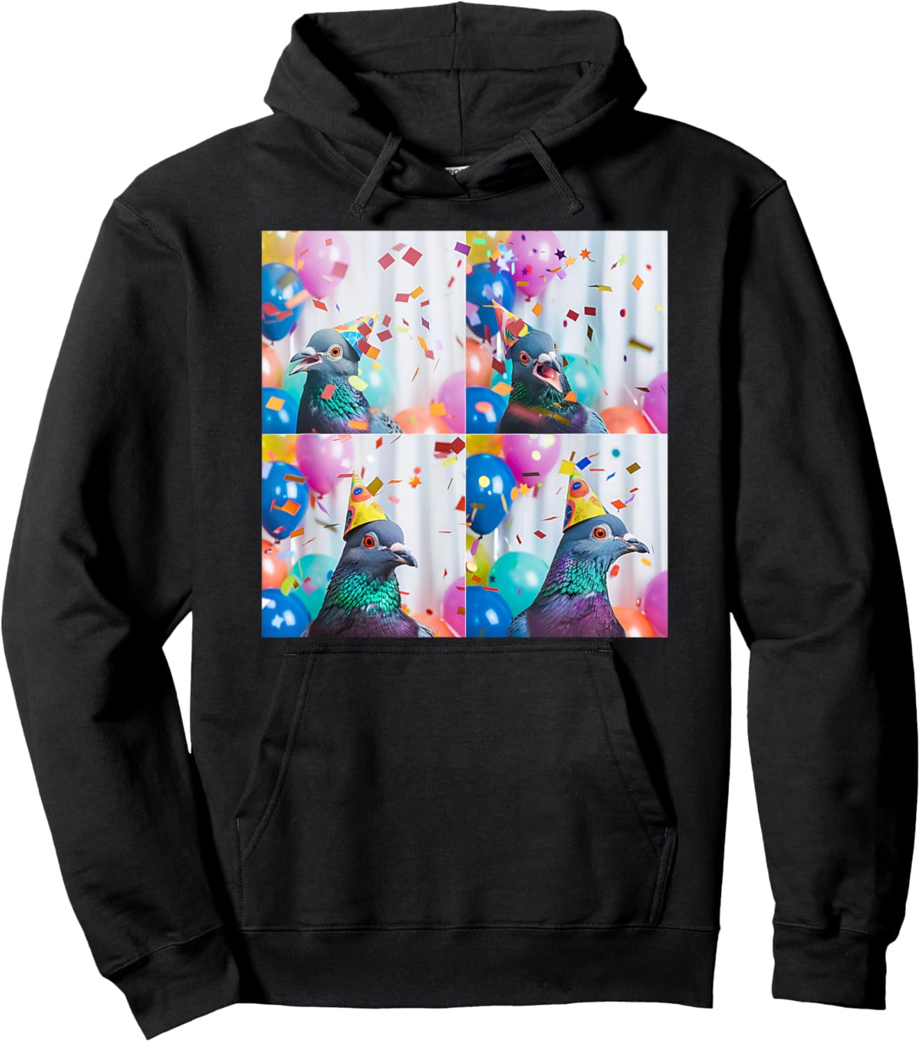 Pigeon Lover Pigeon Fancier Funny Racing Pigeon Birthday Hoodie - Hoodie | Black