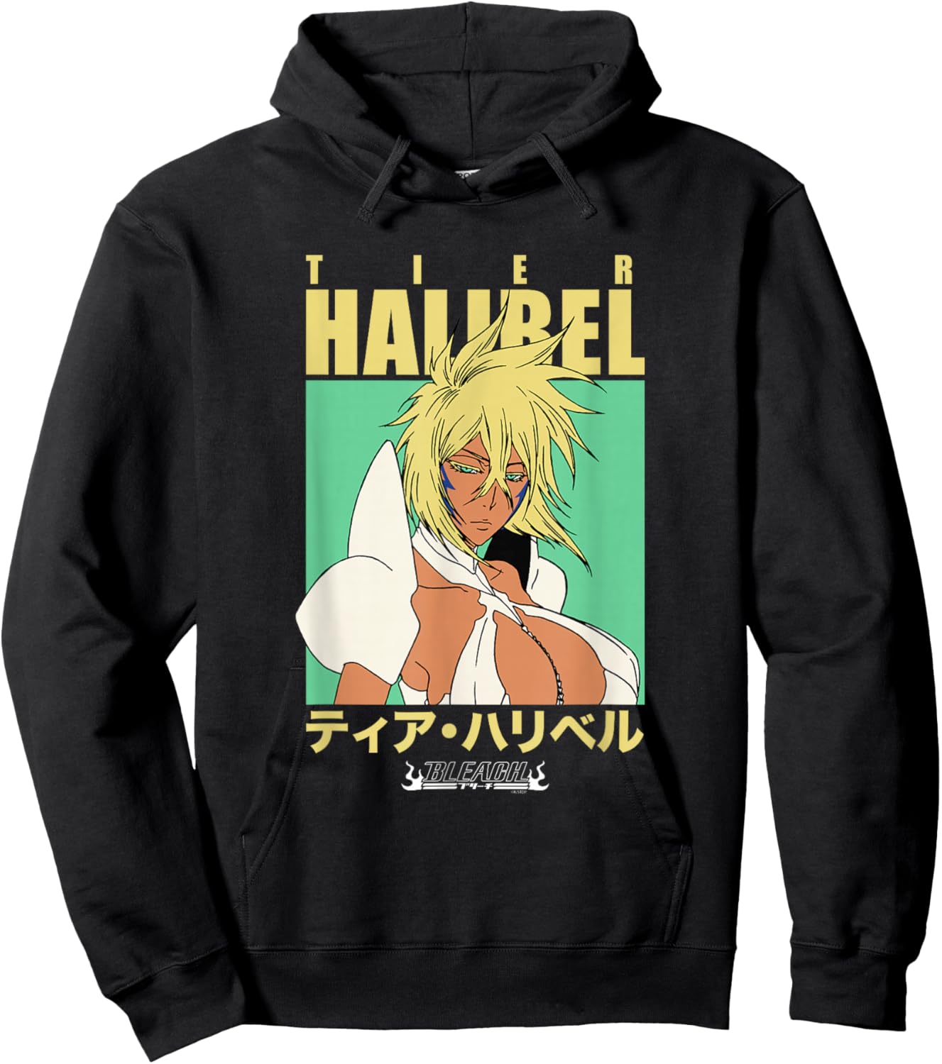Bleach Tier Harribel Arrancar Anime Hoodie - Hoodie | Black