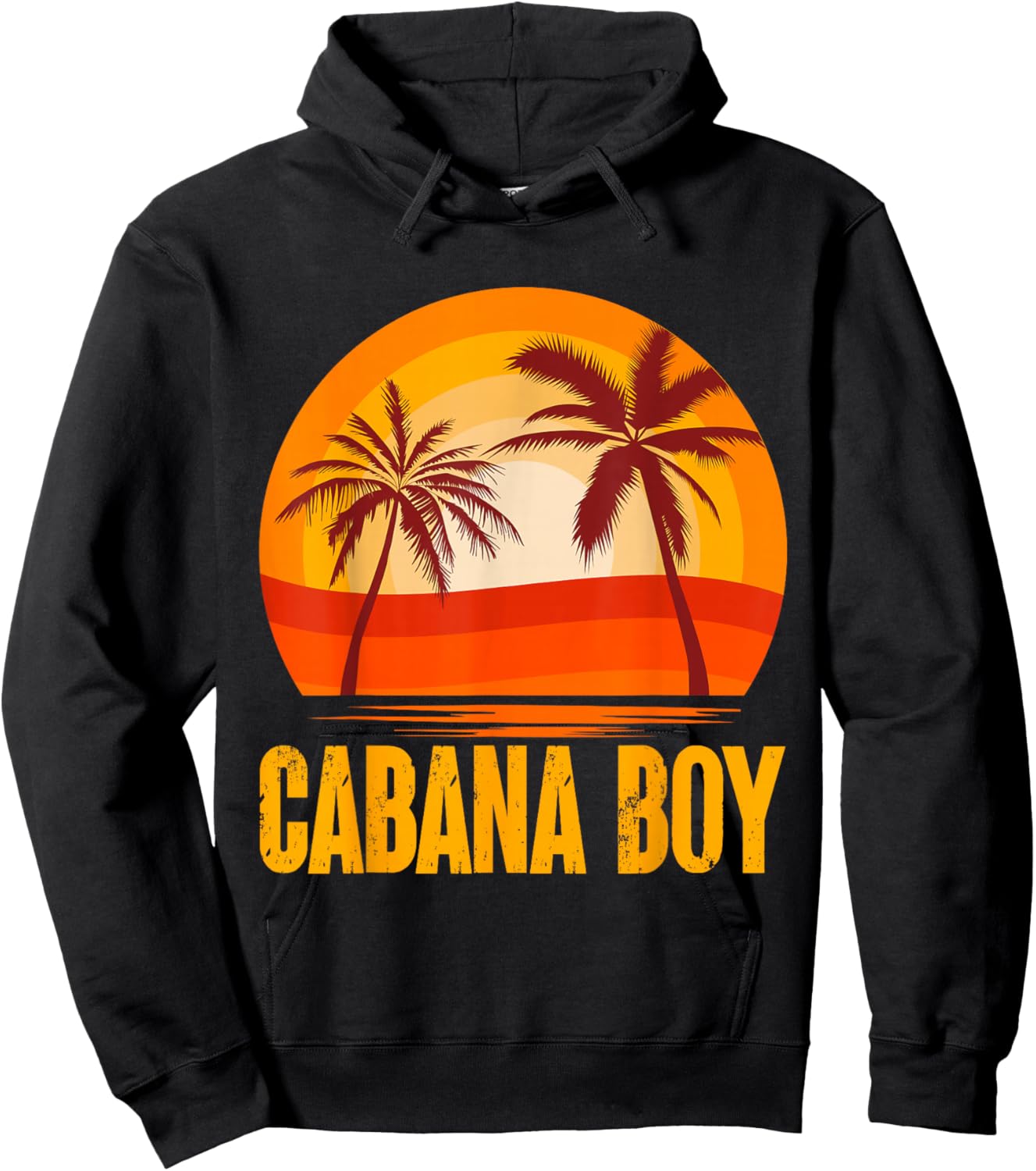 Cabana Boy Beach Bartender Cabana Boy Hoodie - Hoodie | Black