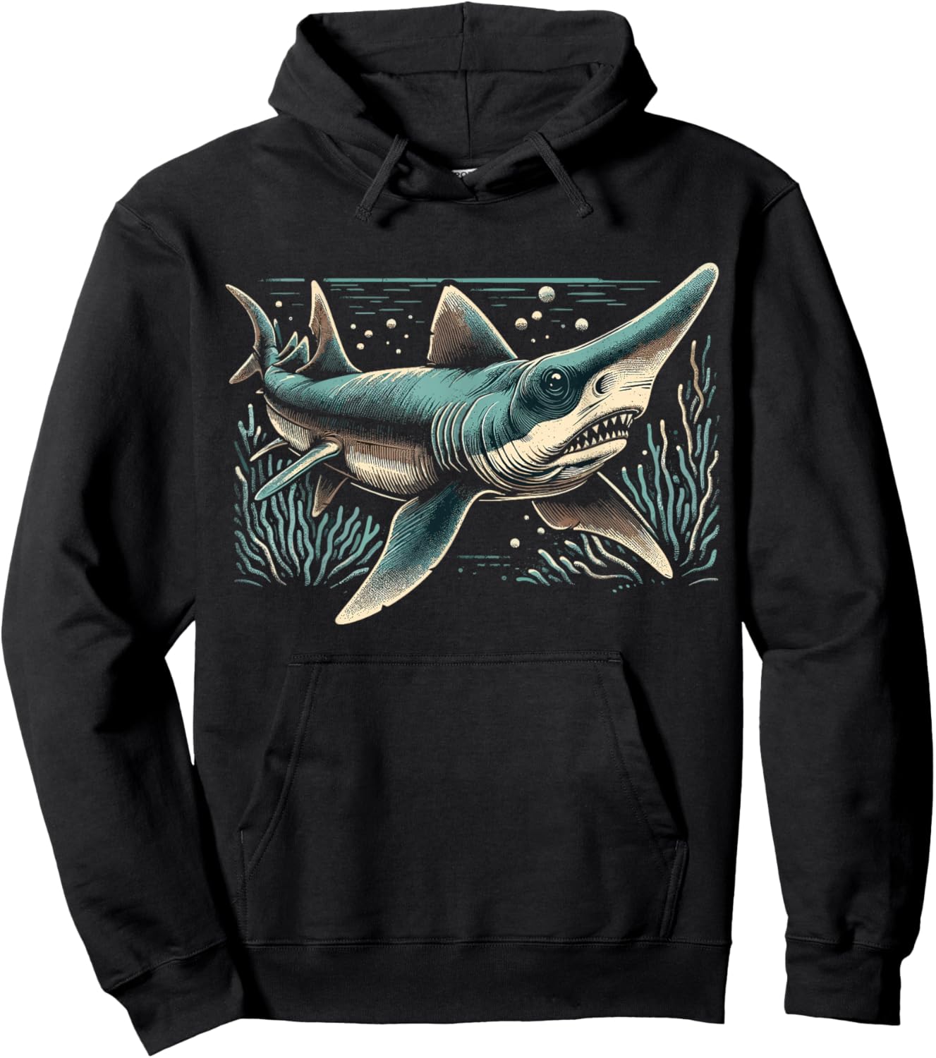 Goblin Shark Hoodie - Hoodie | Black