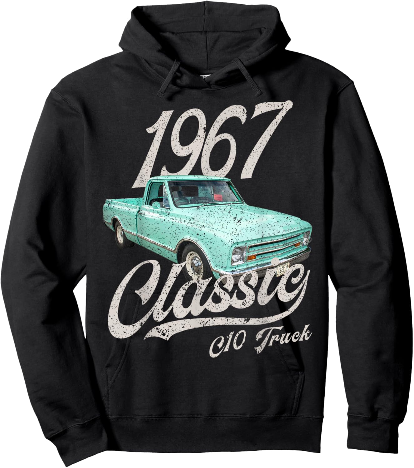 1967 67 C10 Truck Hoodie - Hoodie | Black