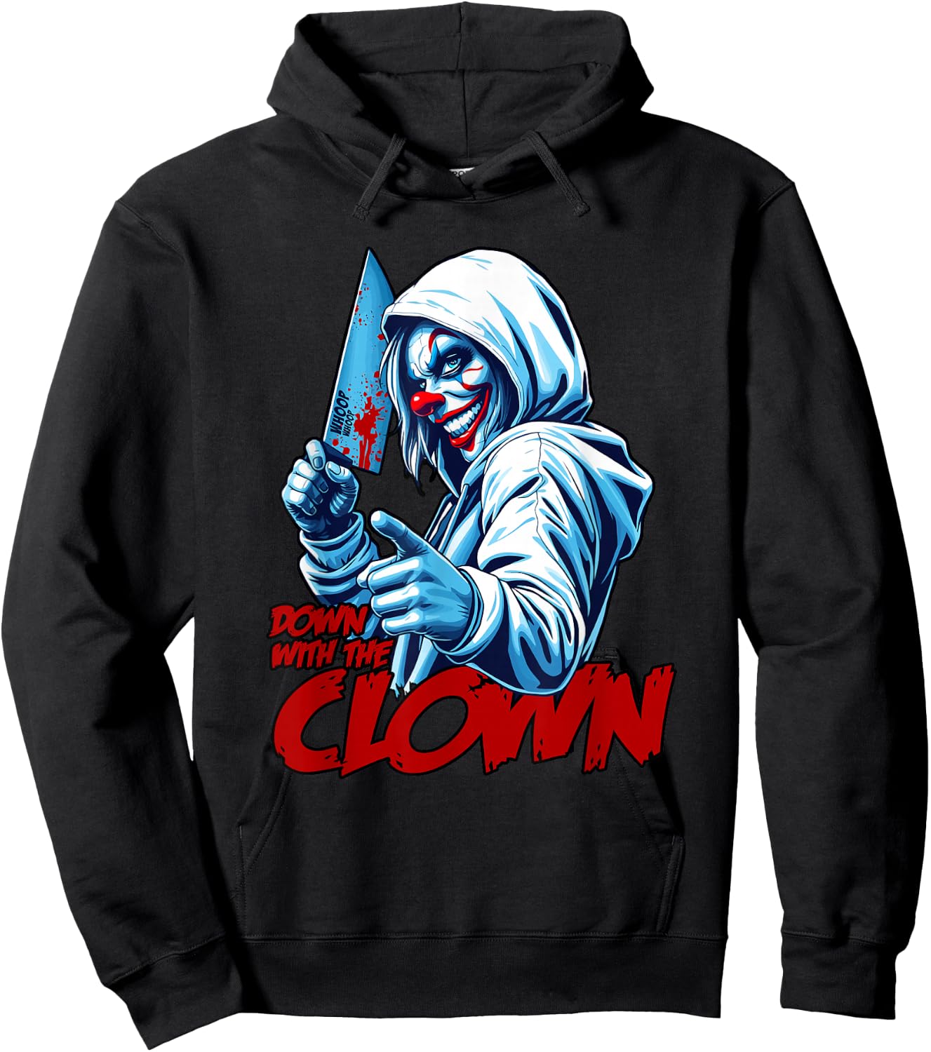 DOWN WITH THE CLOWN ICPS Juggalette Hatchet Hoodie - Hoodie | Black