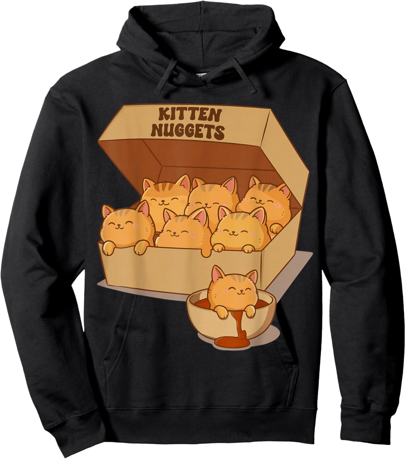 Kitten Nuggets Gourmet Hoodie - Hoodie | Black