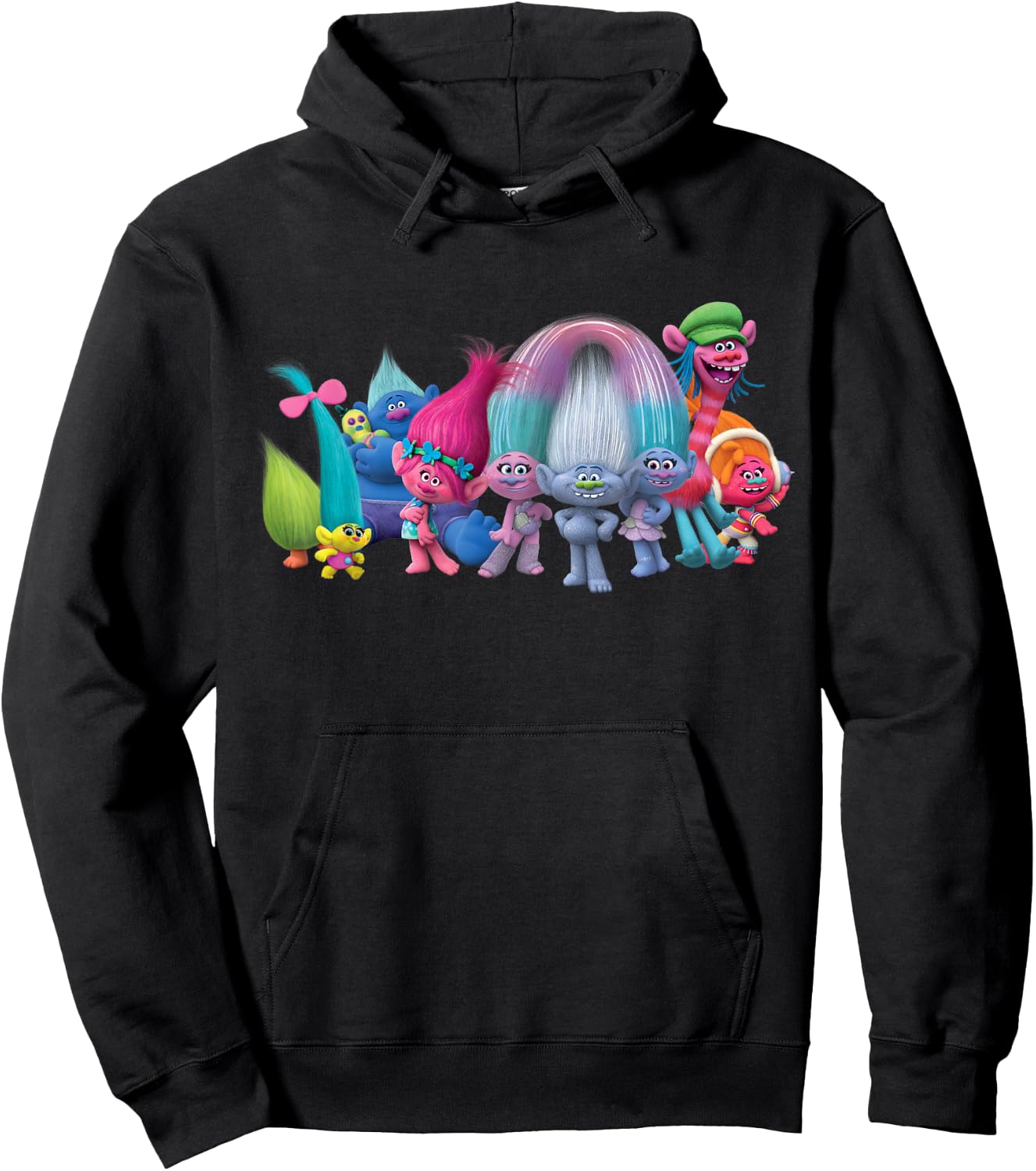 DreamWorks Trolls All Troll Friends Small Hoodie - Hoodie | Black
