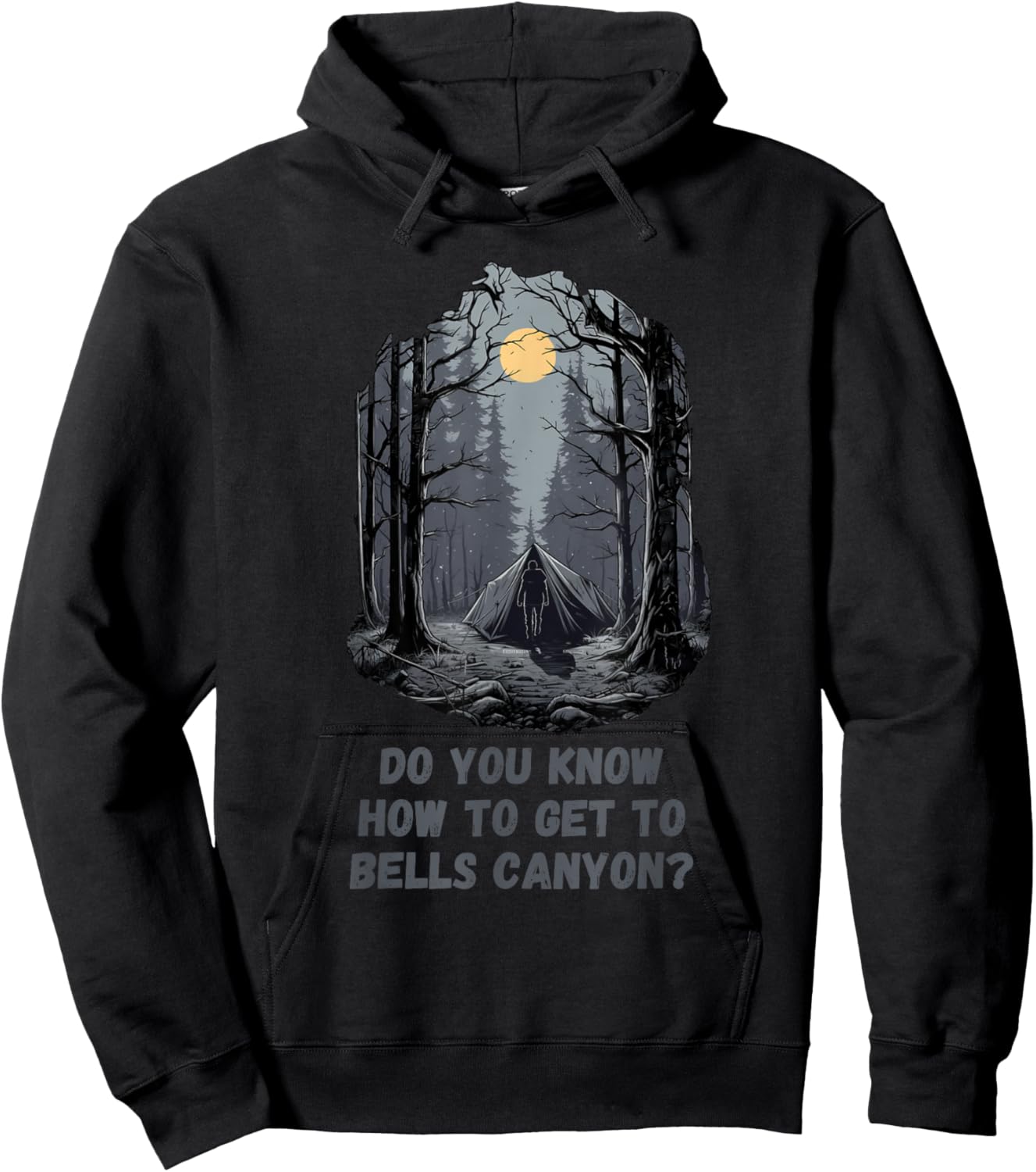 Do You Know How To Get To Bells Canyon? Hoodie - Hoodie | Black