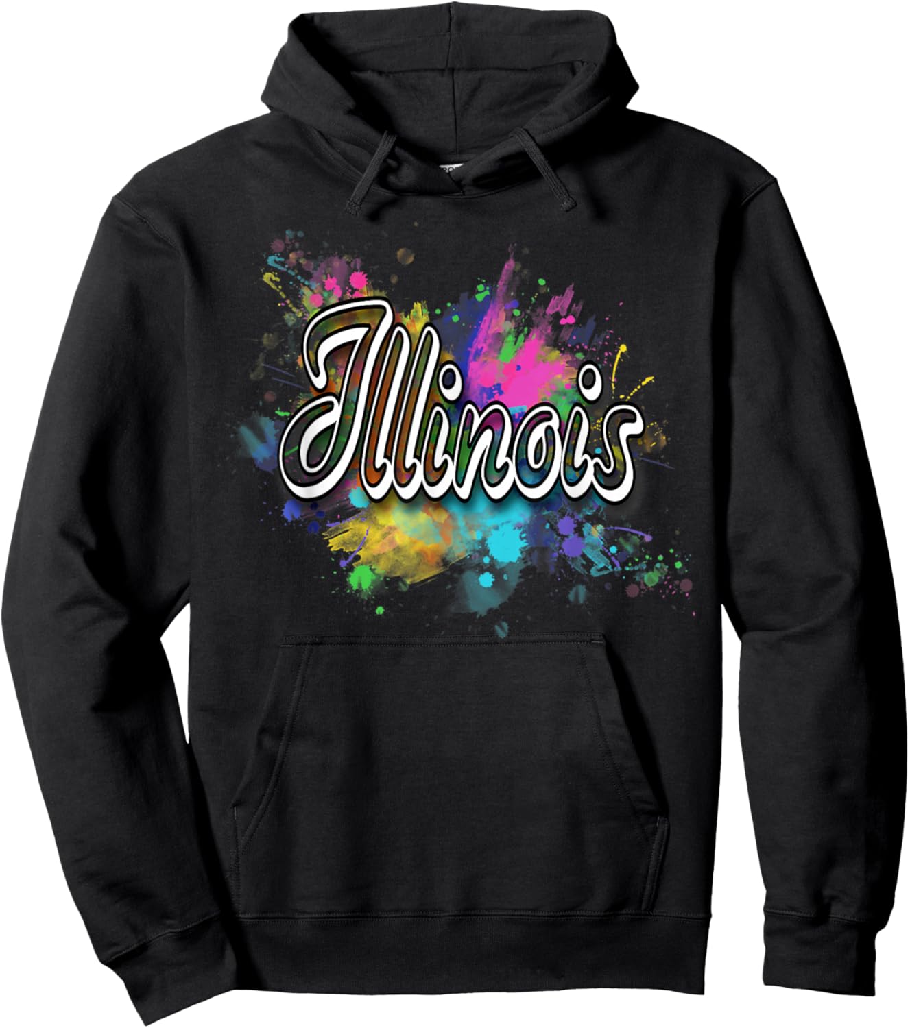 Illinois Apparel Women & Kids - Illinois Hoodie - Hoodie | Black