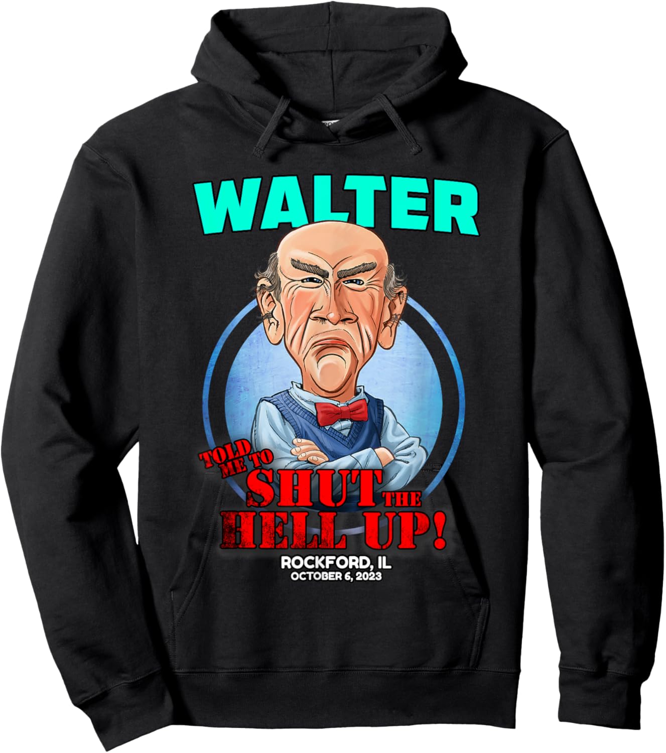 Walter Rockford, IL (2023) Hoodie - Hoodie | Black