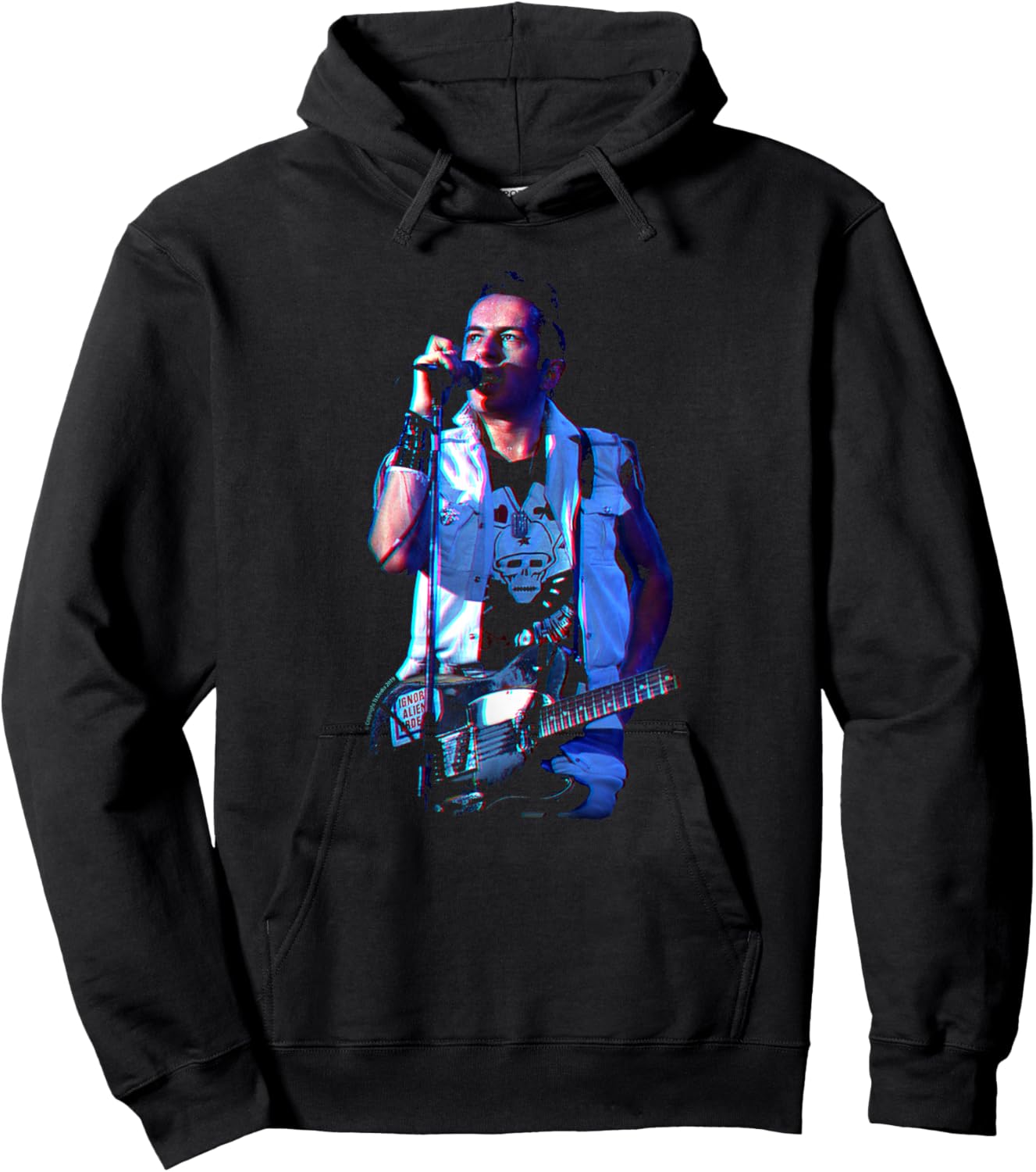 TV Times The Clash Joe Strummer Hoodie - Hoodie | Black