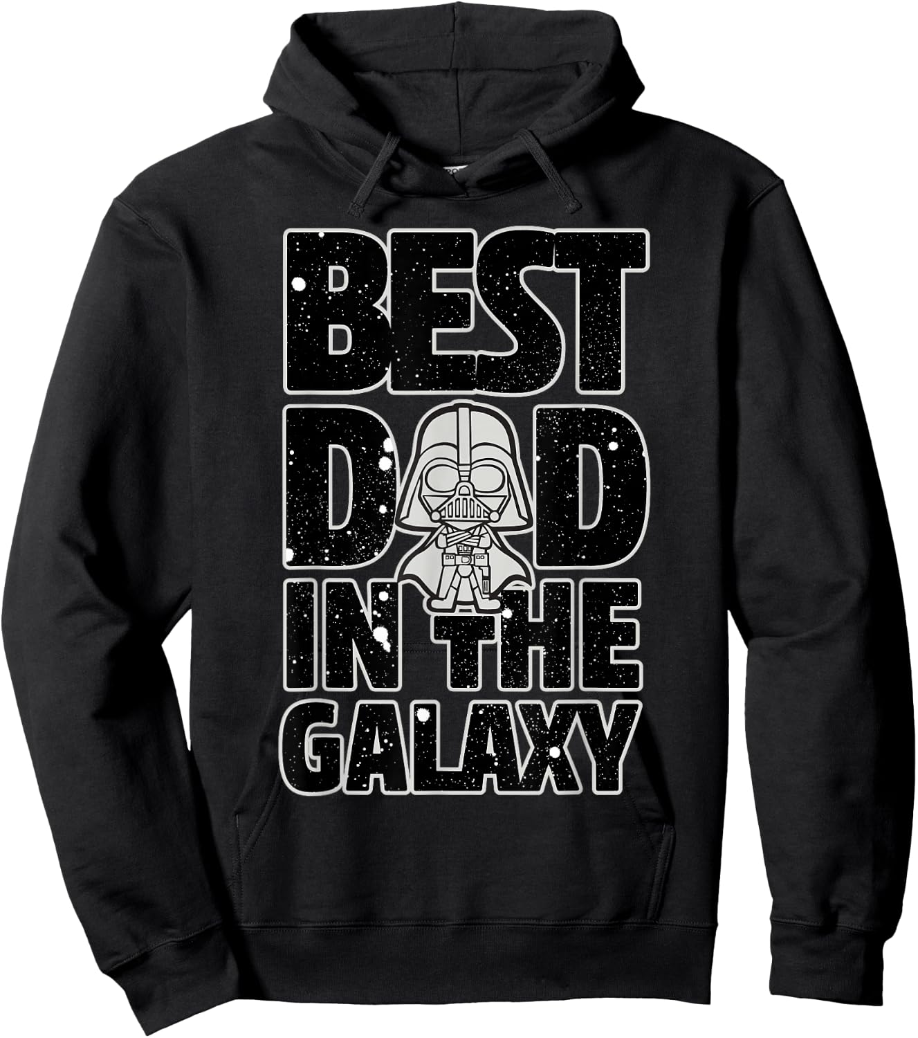 Star Wars Best Dad in the Galaxy Darth Vader Hoodie - Hoodie | Black