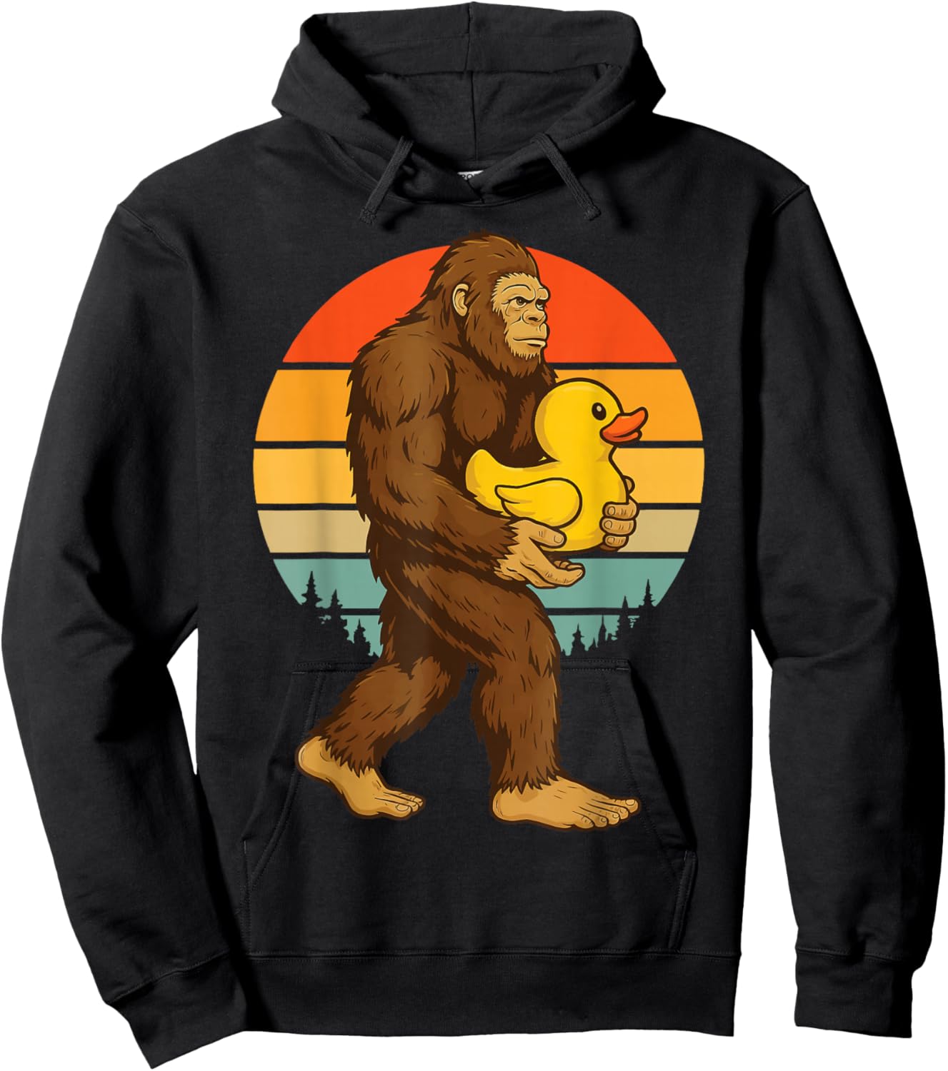 Bigfoot Rubber Duck Hoodie - Hoodie | Black