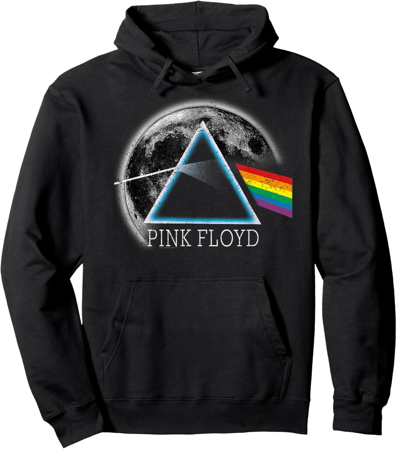 Pink Floyd Dark Side of The Moon Rock Music Band Hoodie - Hoodie | Black