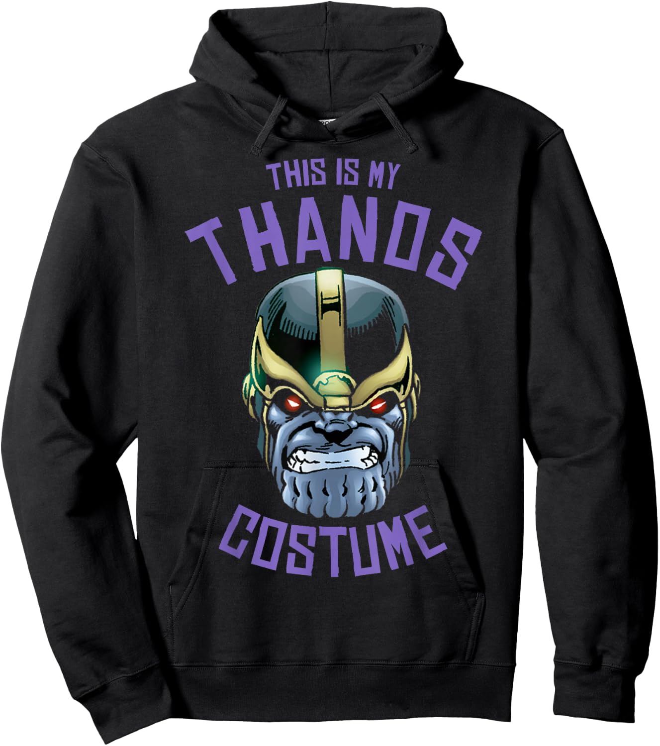 Marvel Thanos This is My Costume Halloween Hoodie - Hoodie | Black