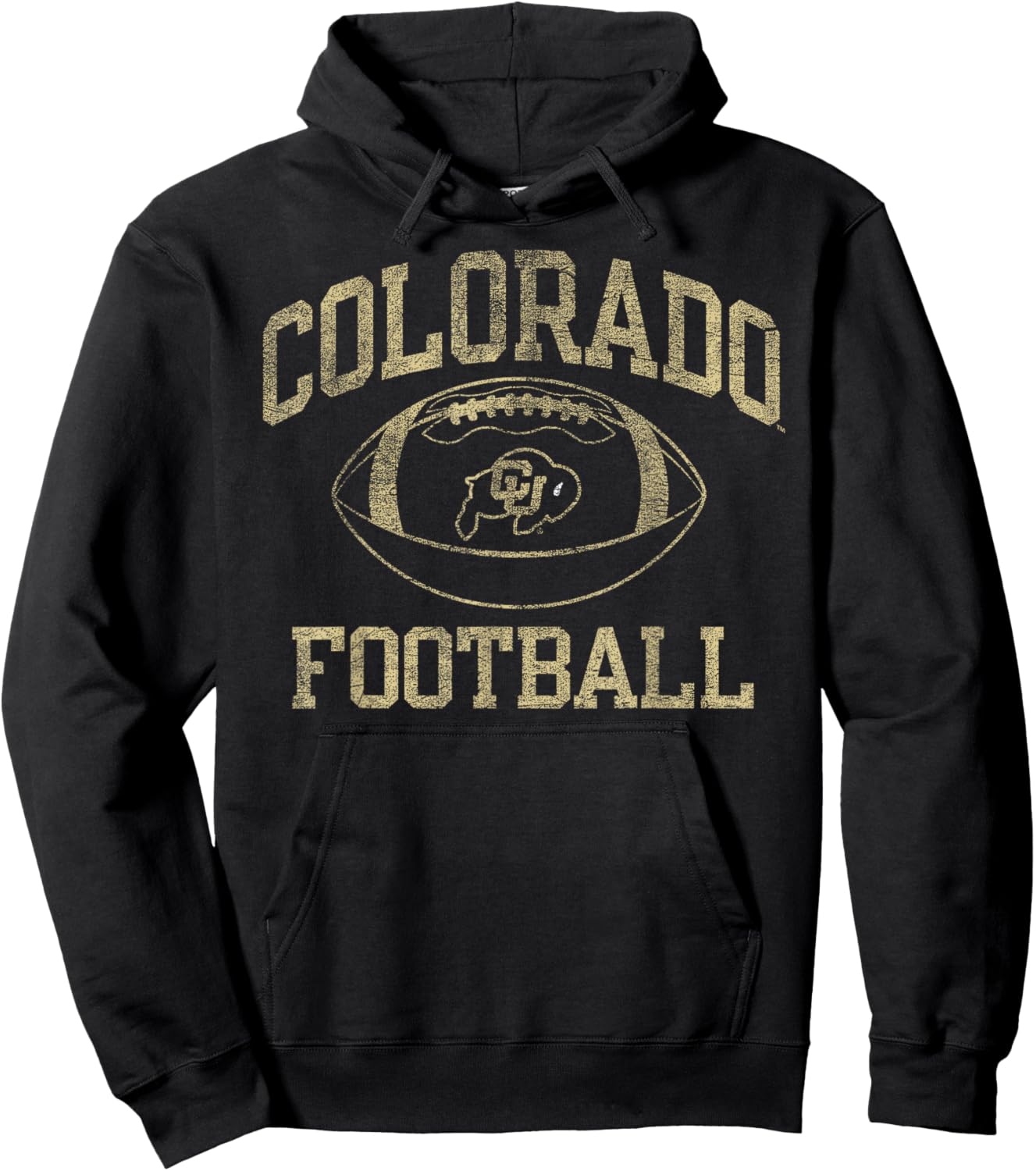 Colorado Buffaloes Football Intensity Black Hoodie - Hoodie | Black